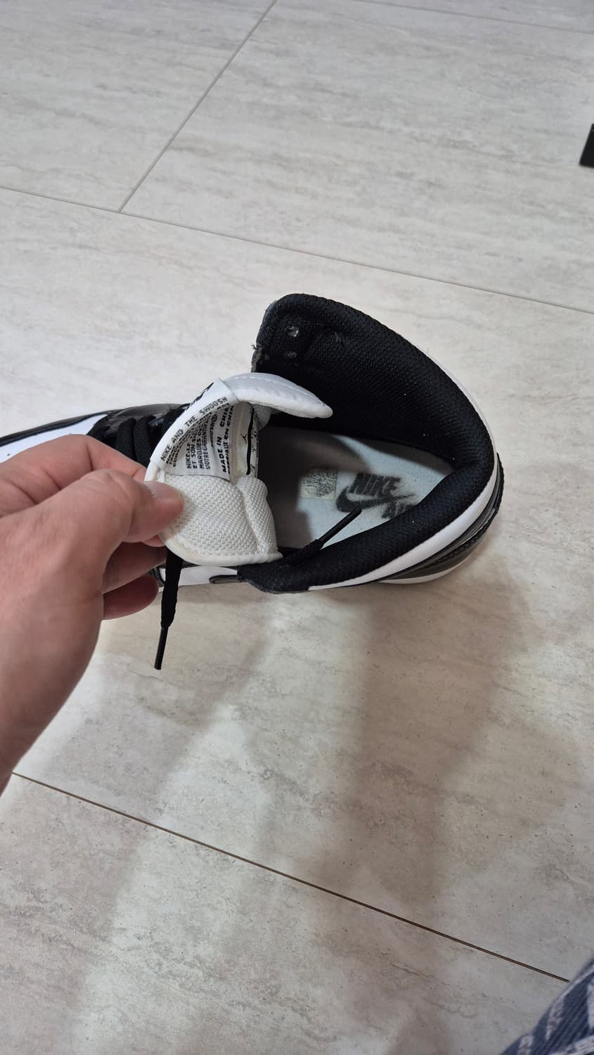 [260] 나이키 조던1 범고래 화이트블랙 2014 상품이미지8