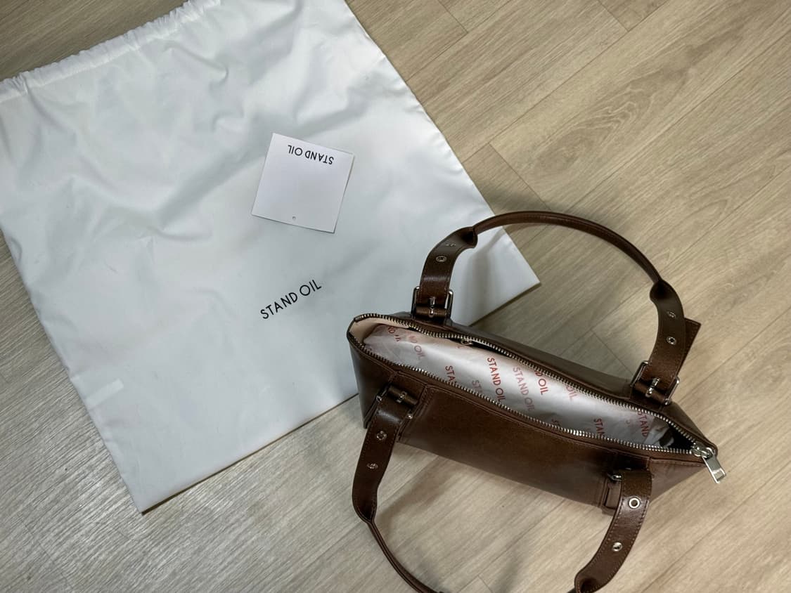 스탠드오일 보트백 brown (거의 새 상품) 상품이미지8