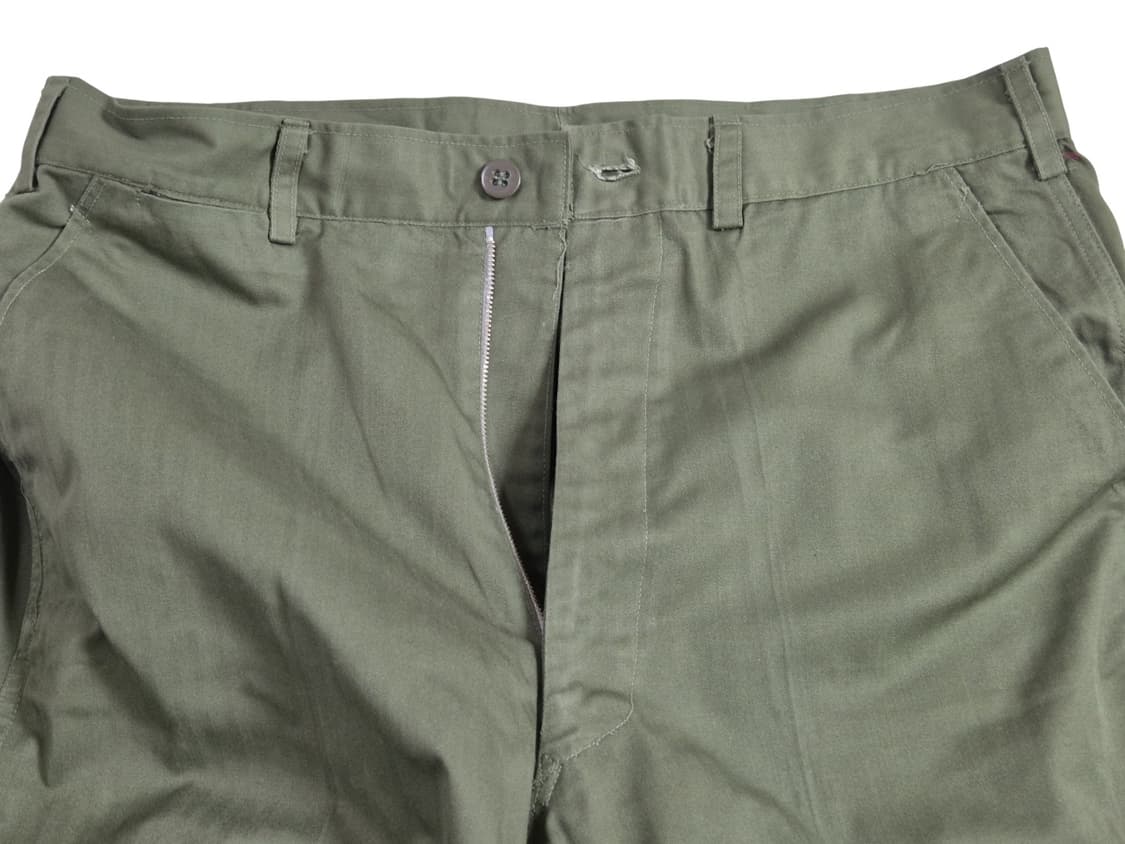 국군/전경 구형 80s 민무늬 사제 맞춤 전투복 바지 팬츠 하의 (M) 상품이미지5