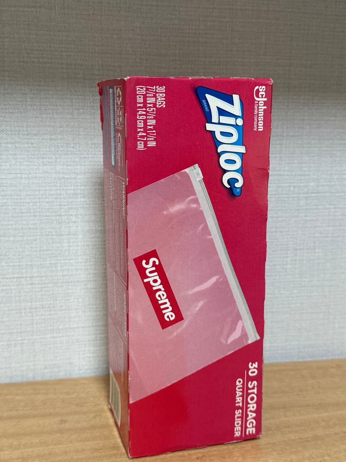 슈프림 Ziploc 상품이미지3