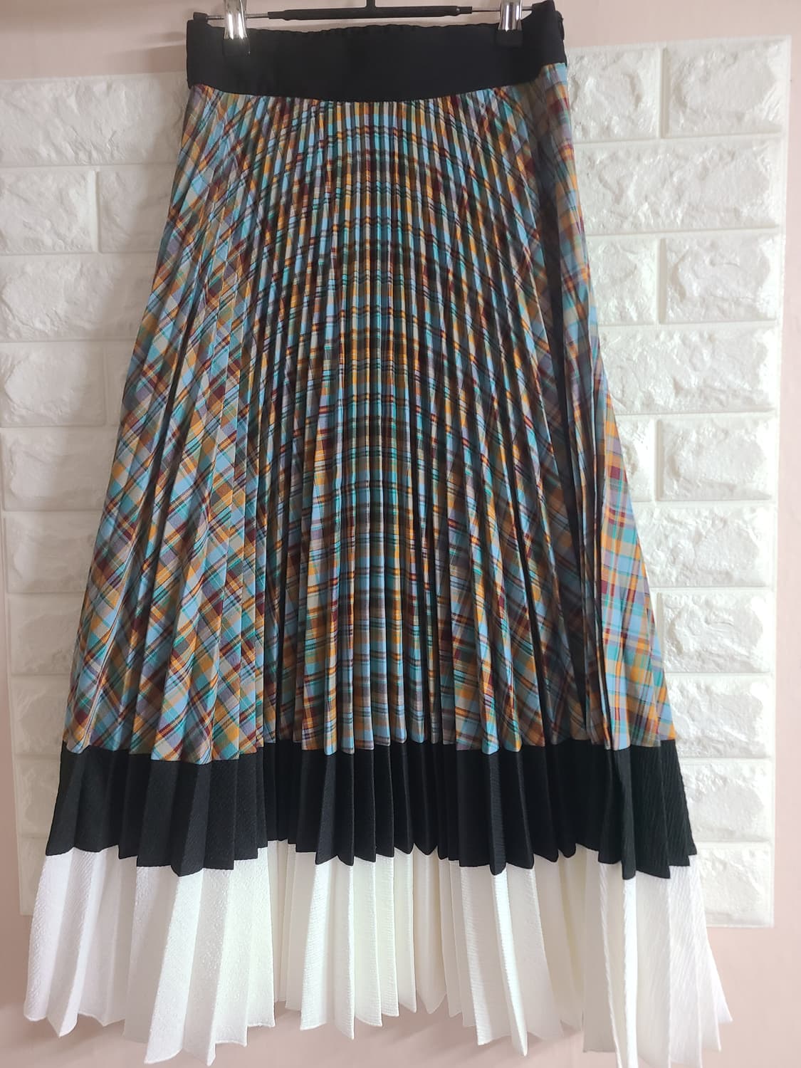 People of the World 체크 롱 스커트 S 상품이미지5