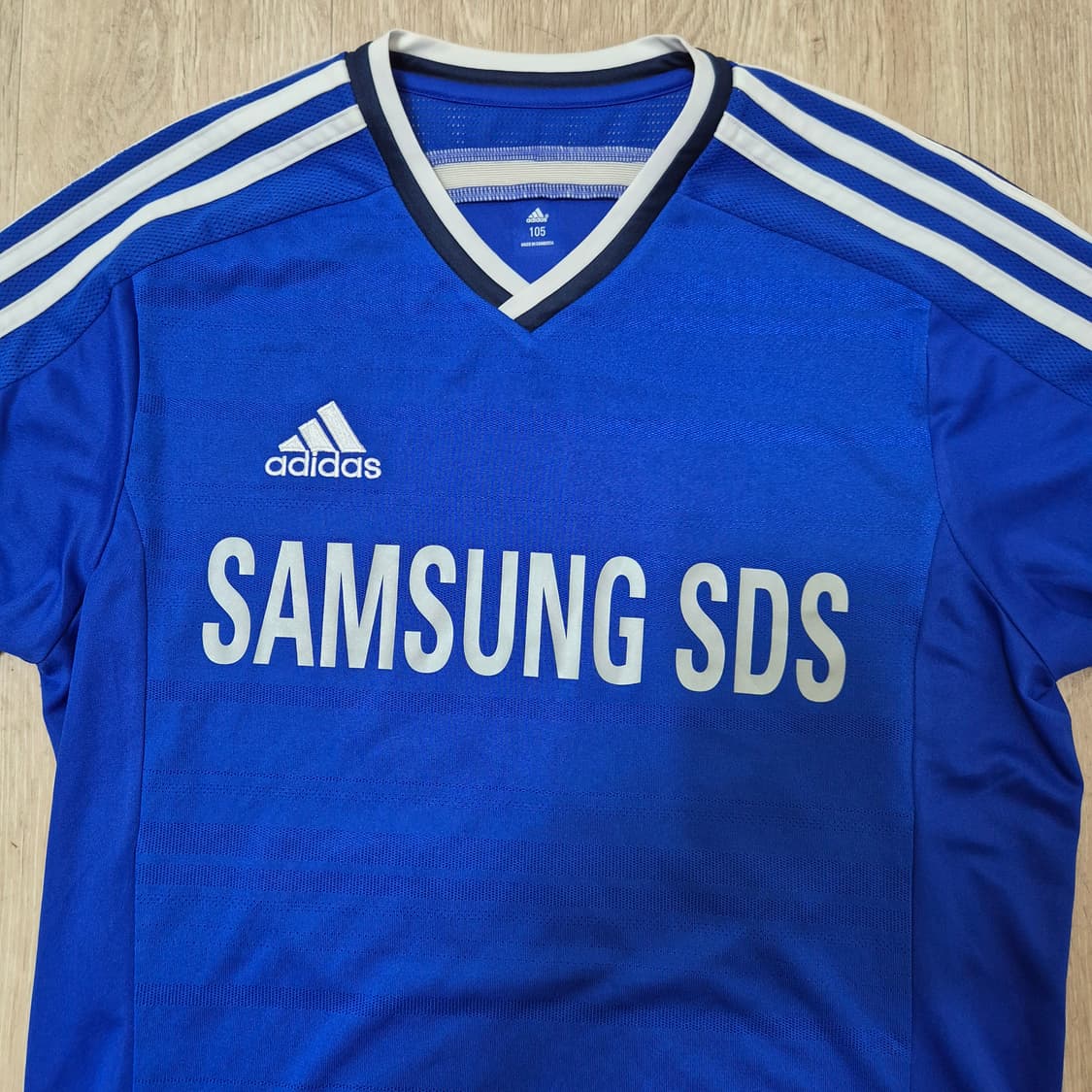 아디다스 삼성SDS 남성 숄더라인 82번 반팔 축구 유니폼 상품이미지2