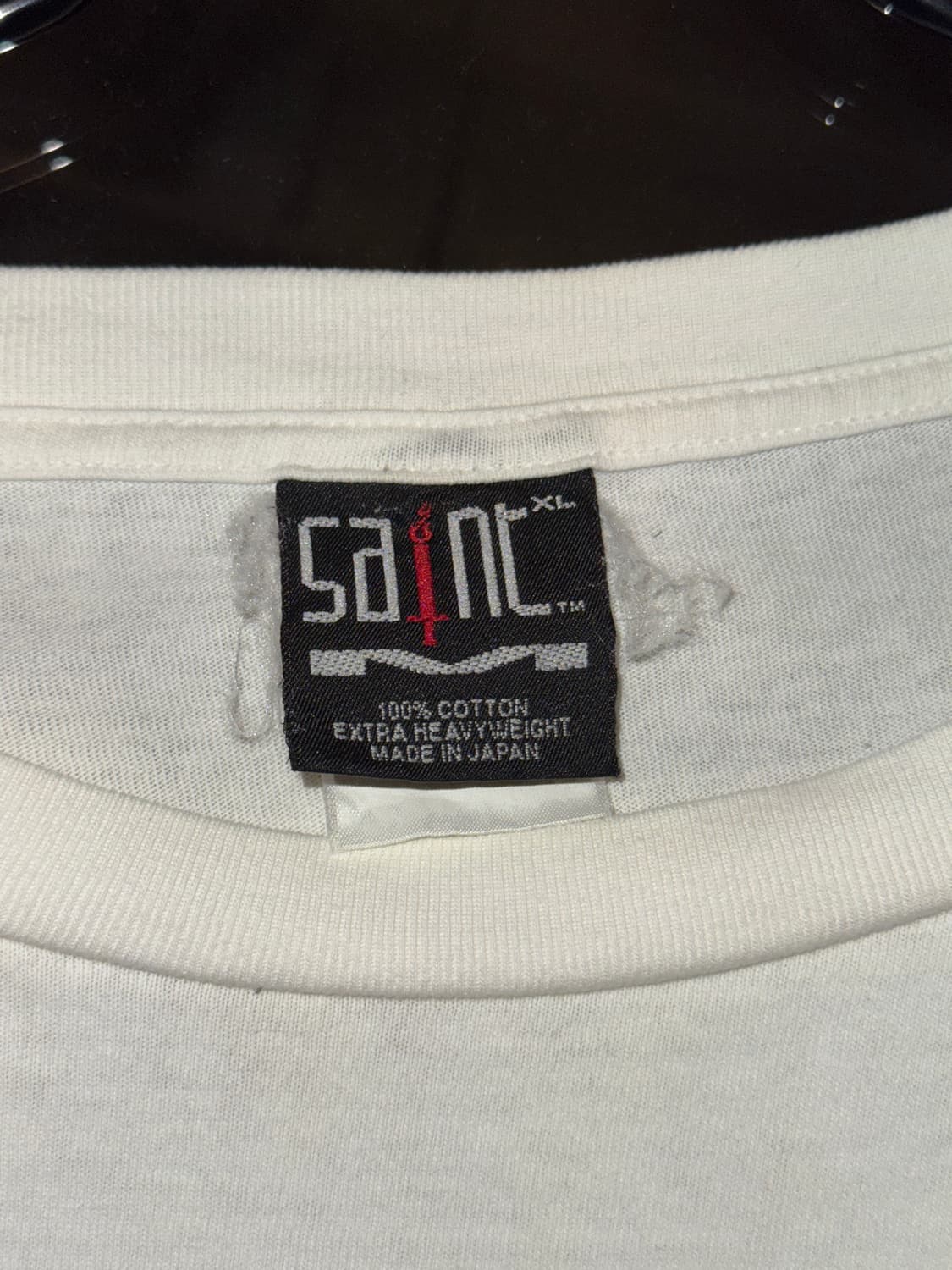 세인트미카엘 23SS 애플 오마주 티셔츠XL 상품이미지4