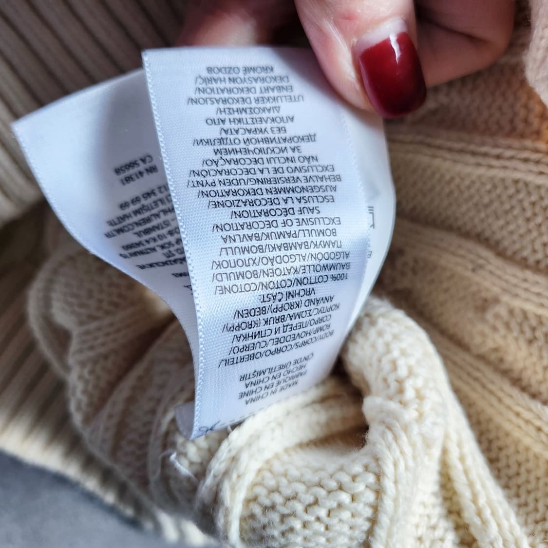 폴로 니트 S [여성 55] 상품이미지4