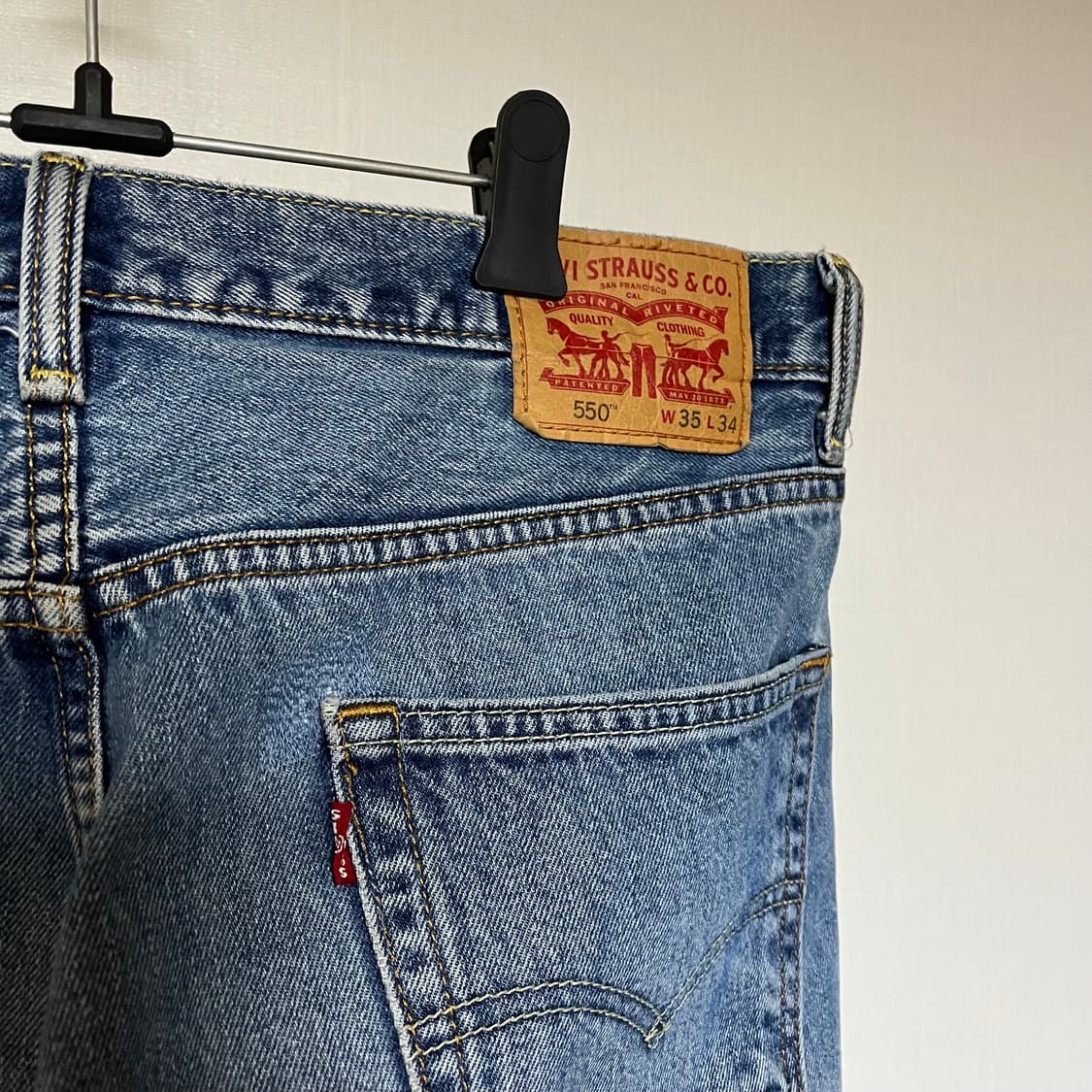 리바이스 550 데님 청바지 상품이미지4