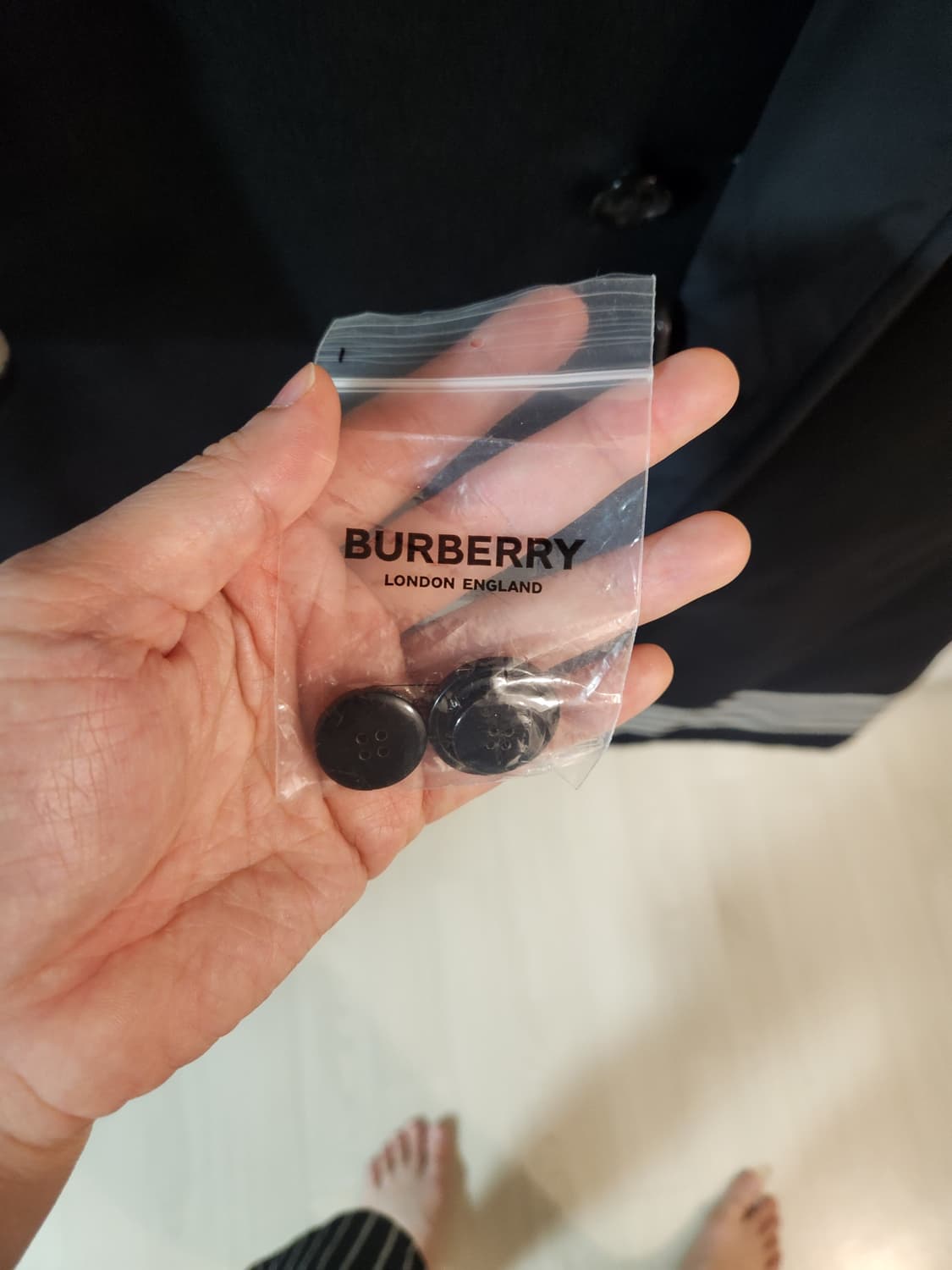버버리 코트 Burberry Doncaster Stripe Detail 상품이미지7