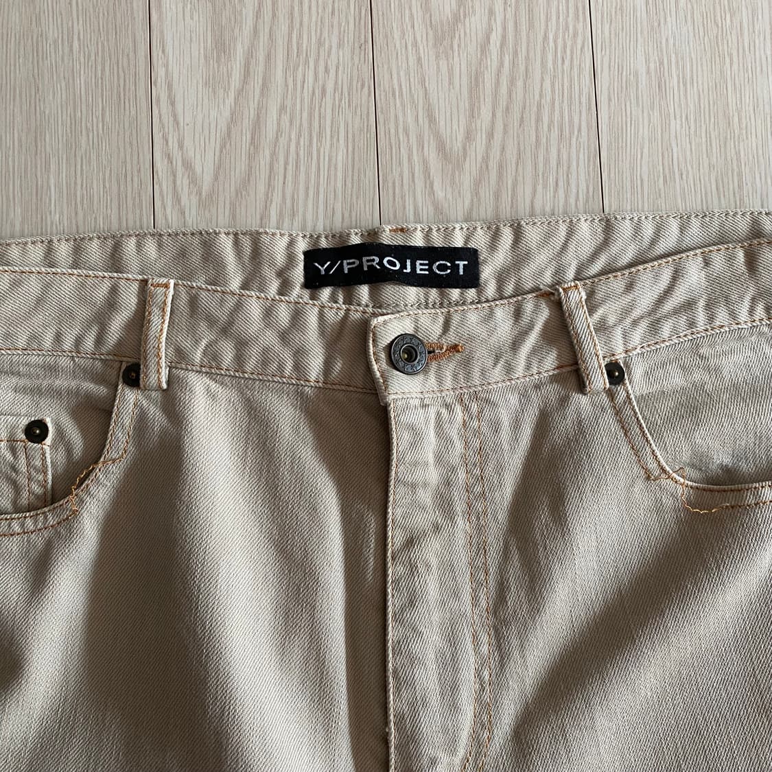 [L] Y/Project 스택드 진 네추럴 상품이미지4