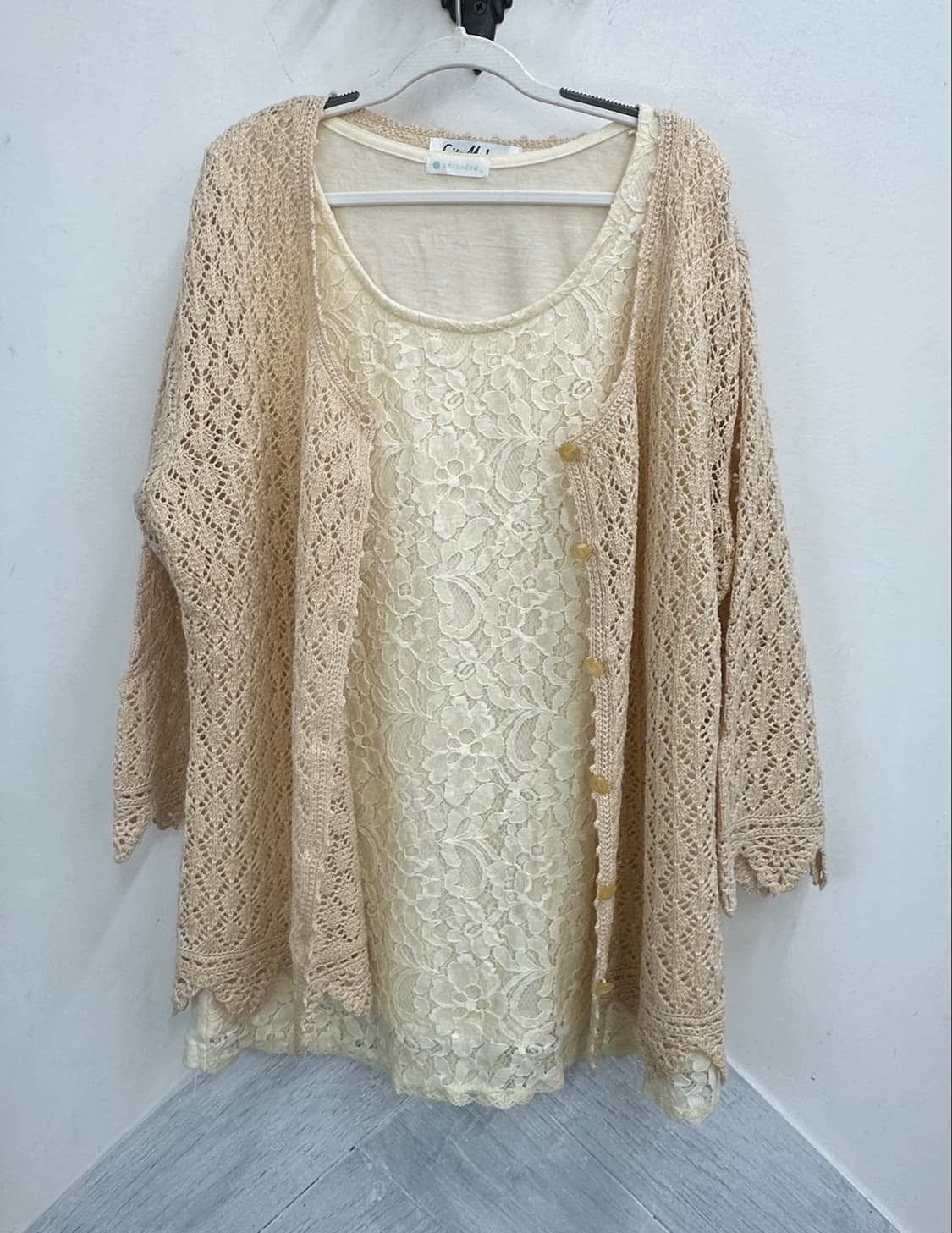 🌼하구미의 마주잡은 두손 코디세트🌼 가디건 레이스 페어리 모리걸  상품이미지3