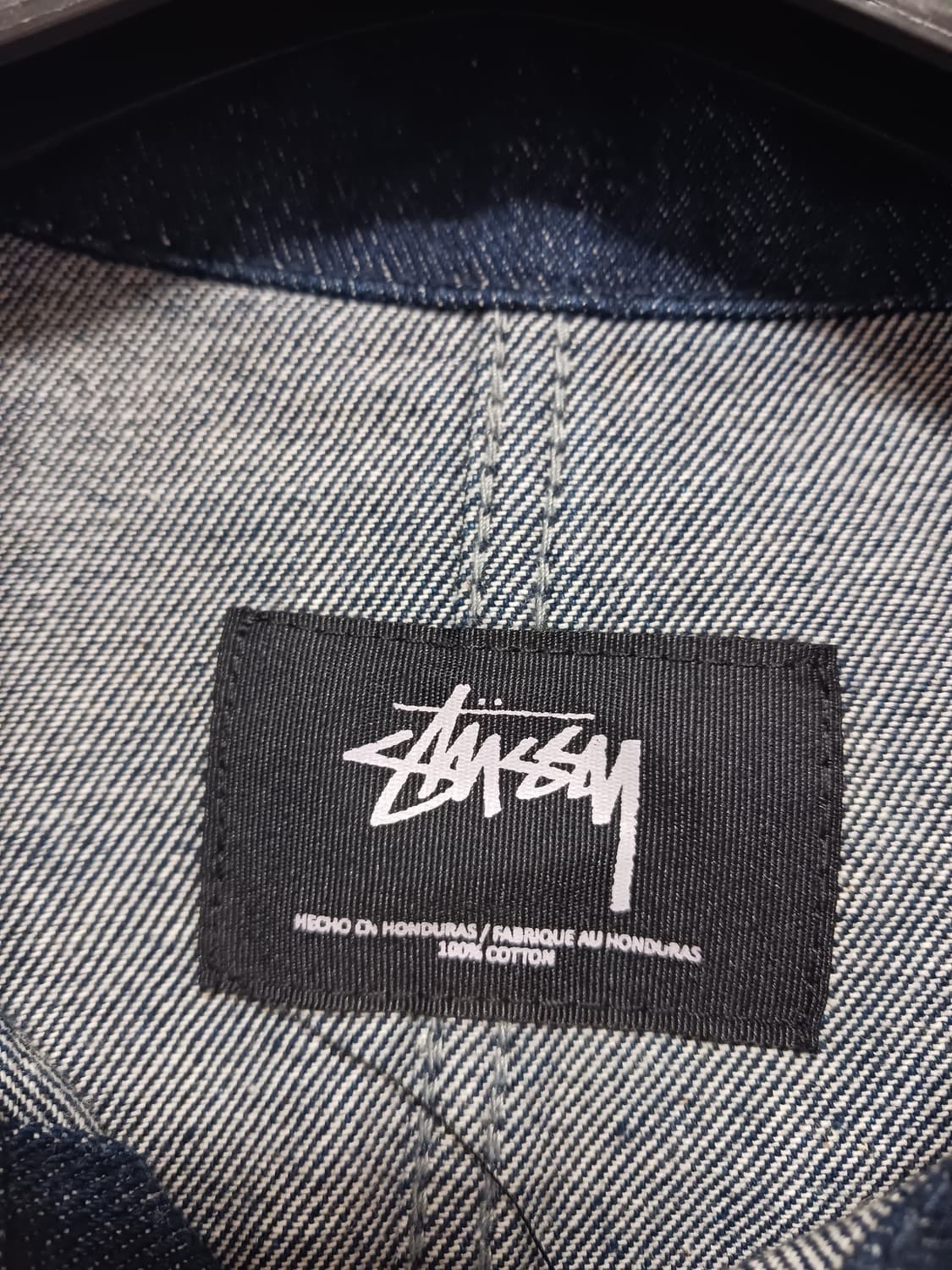 스투시 커스텀 크롭 데님자켓 상품이미지3