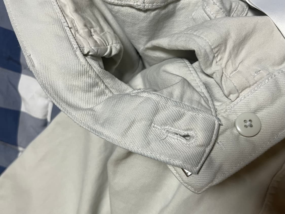 UNIQLO U 라인 화이트 와이드 팬츠 25  상품이미지8