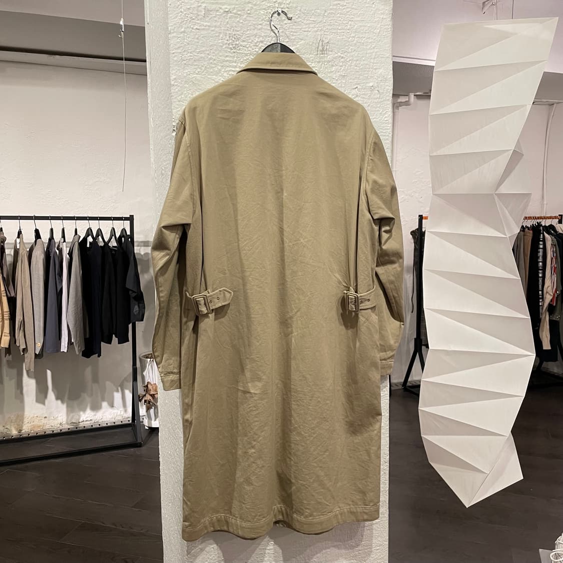 언유즈드 오버사이즈 코트 상품이미지3