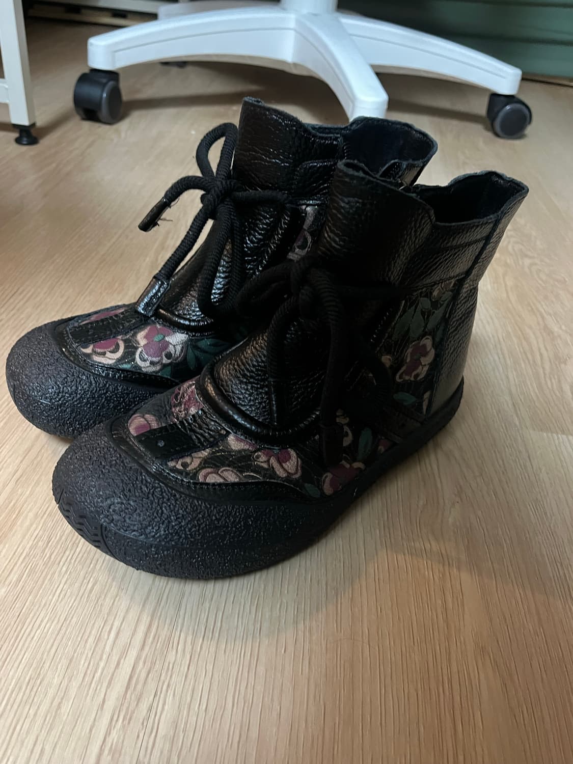 빈티지 가죽 부츠 상품이미지2