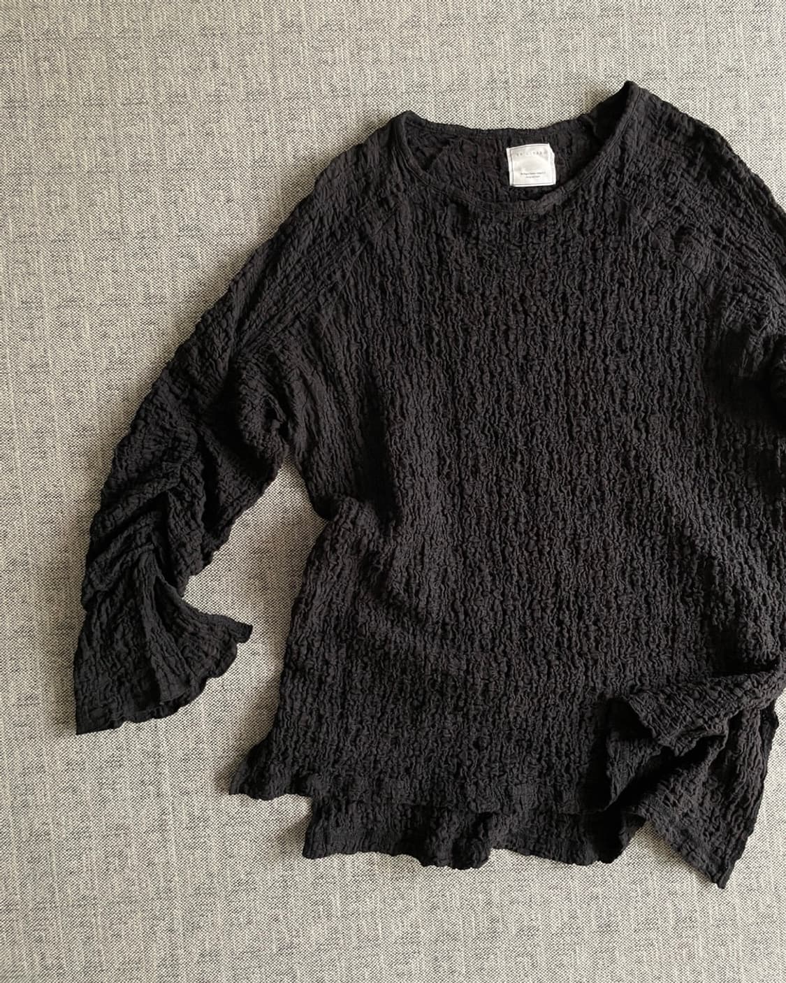 wrinkle top (shirring sleeve) 상품이미지7