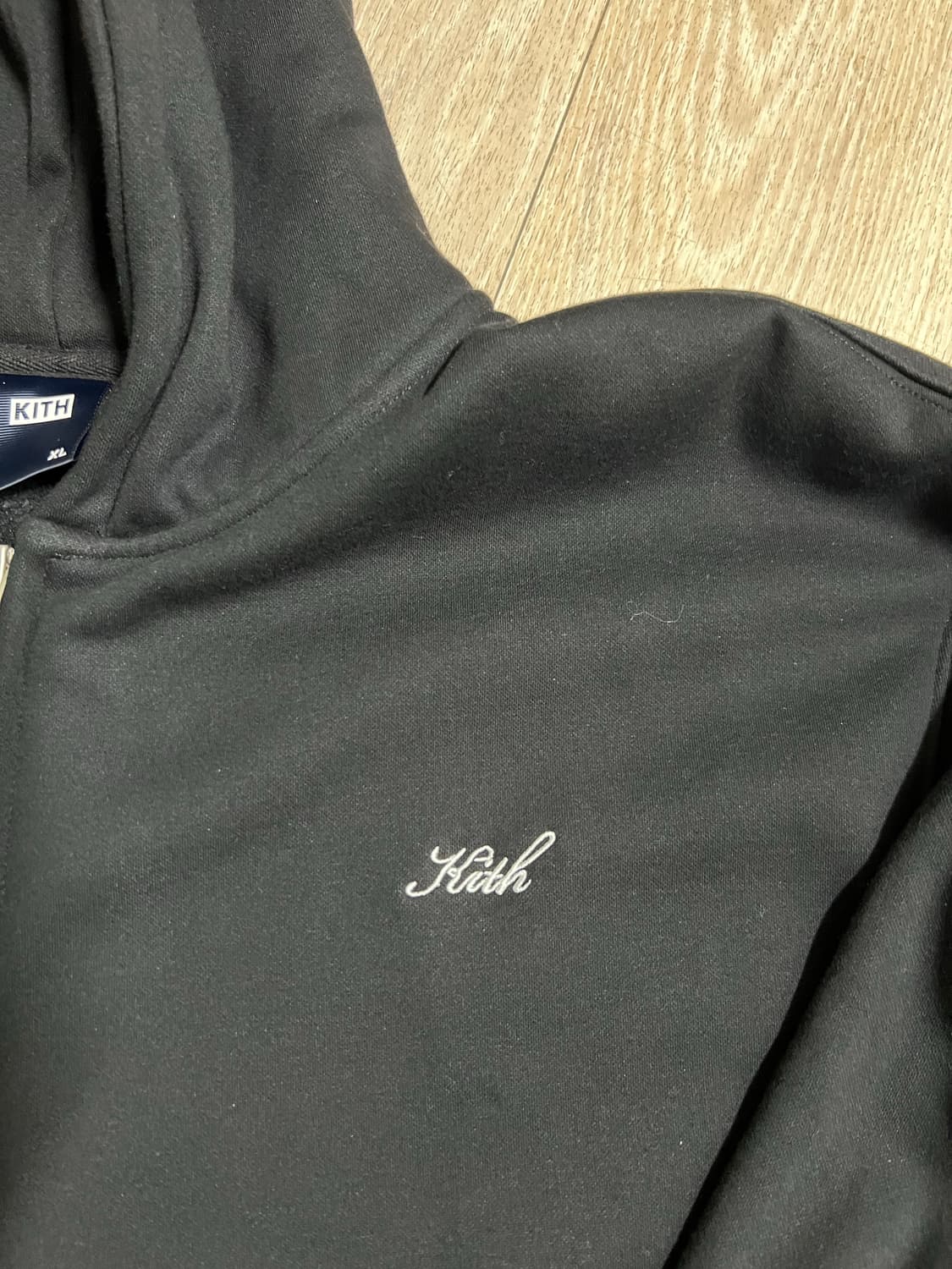 Kith 키스 투웨이후드집업 XL 블랙 상품이미지5