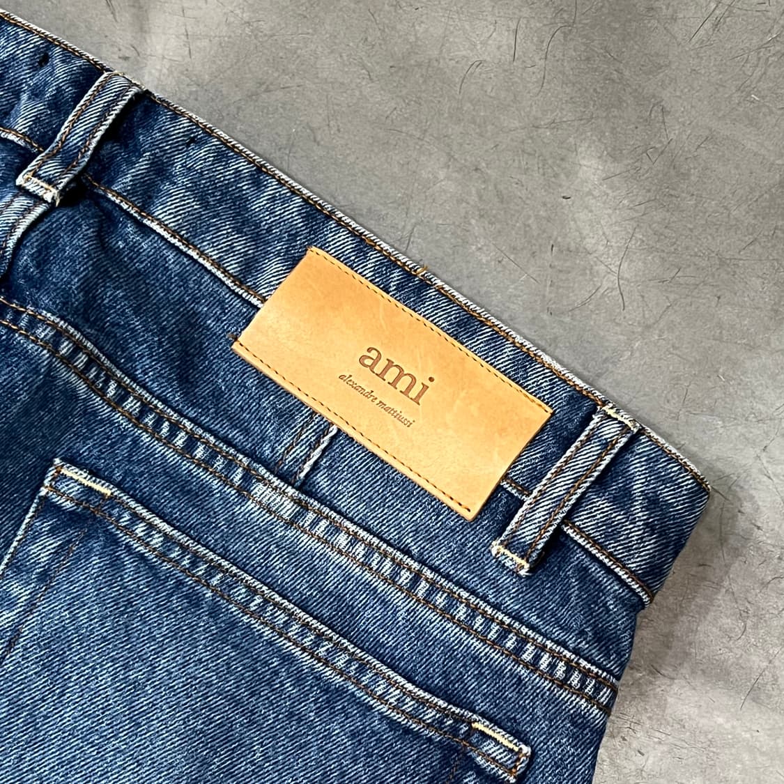  아미 워싱 데님 팬츠 y14424 상품이미지6