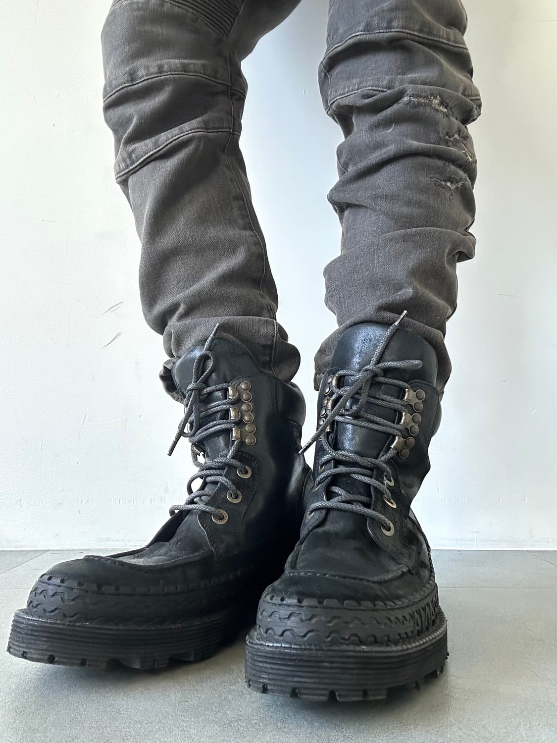 돌체앤가바나 디스트로이드 컴뱃 부츠 상품이미지3