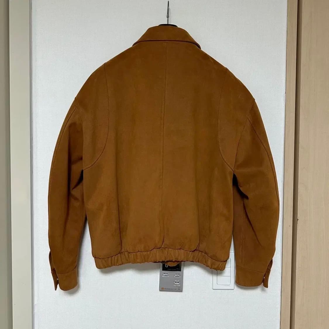 SPERONE 스페로네 스웨이드 블루종 자켓 브라운 L 상품이미지2