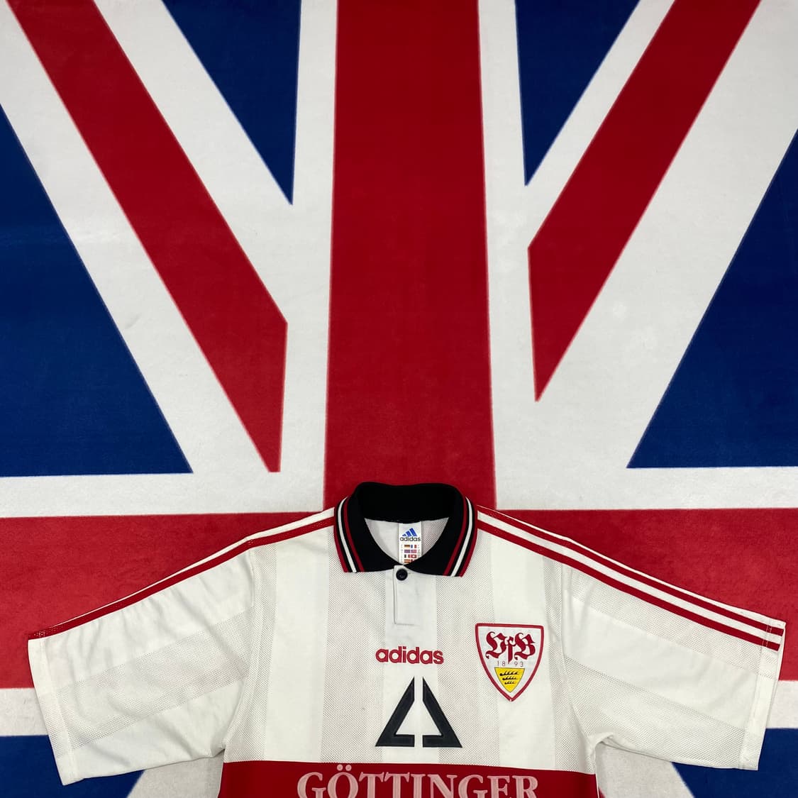 97-98 아디다스 VFB슈투트가르트 노마킹 유니폼 S 상품이미지2