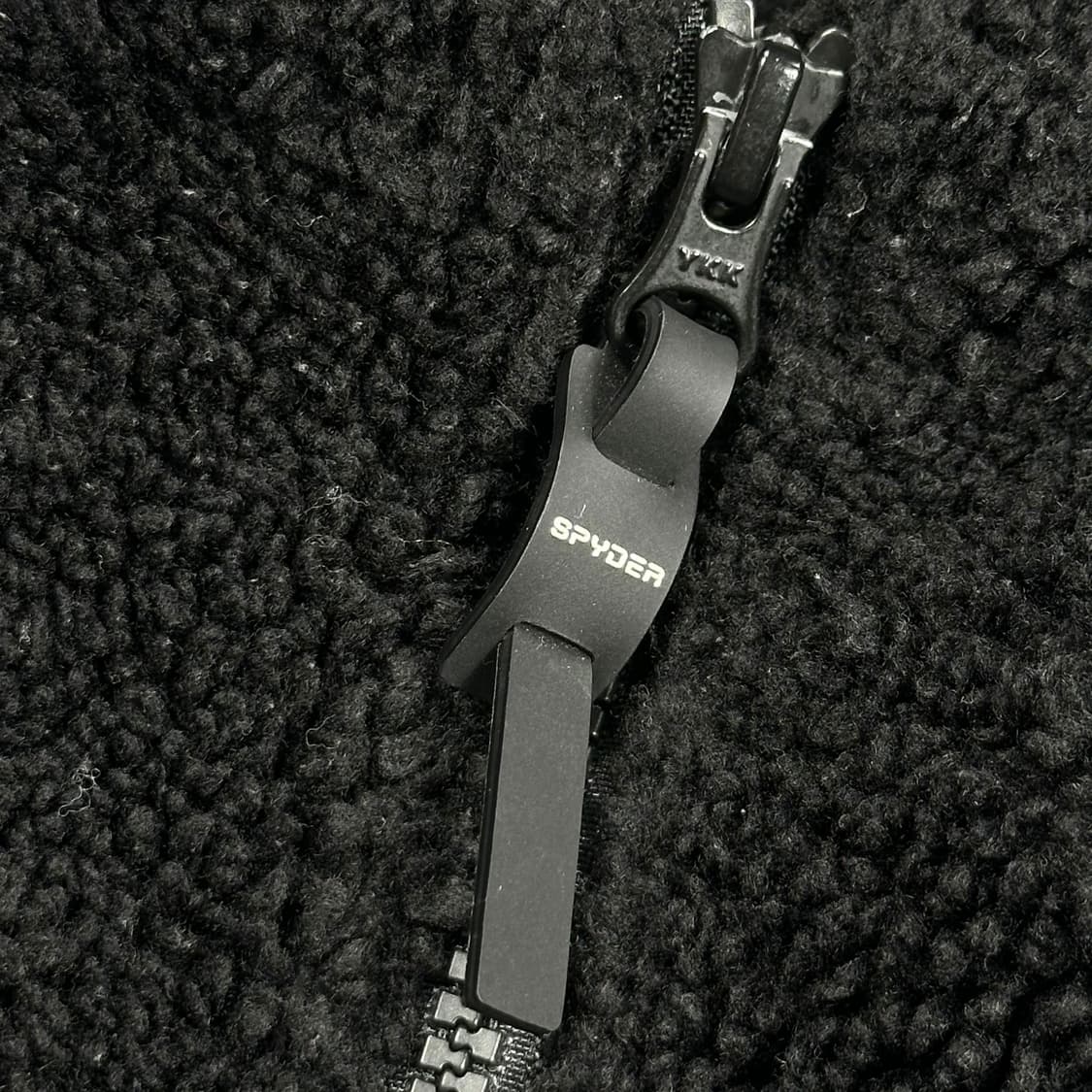 스파이더 블랙 풀오버 후리스 후드집업 (XXL) 상품이미지5