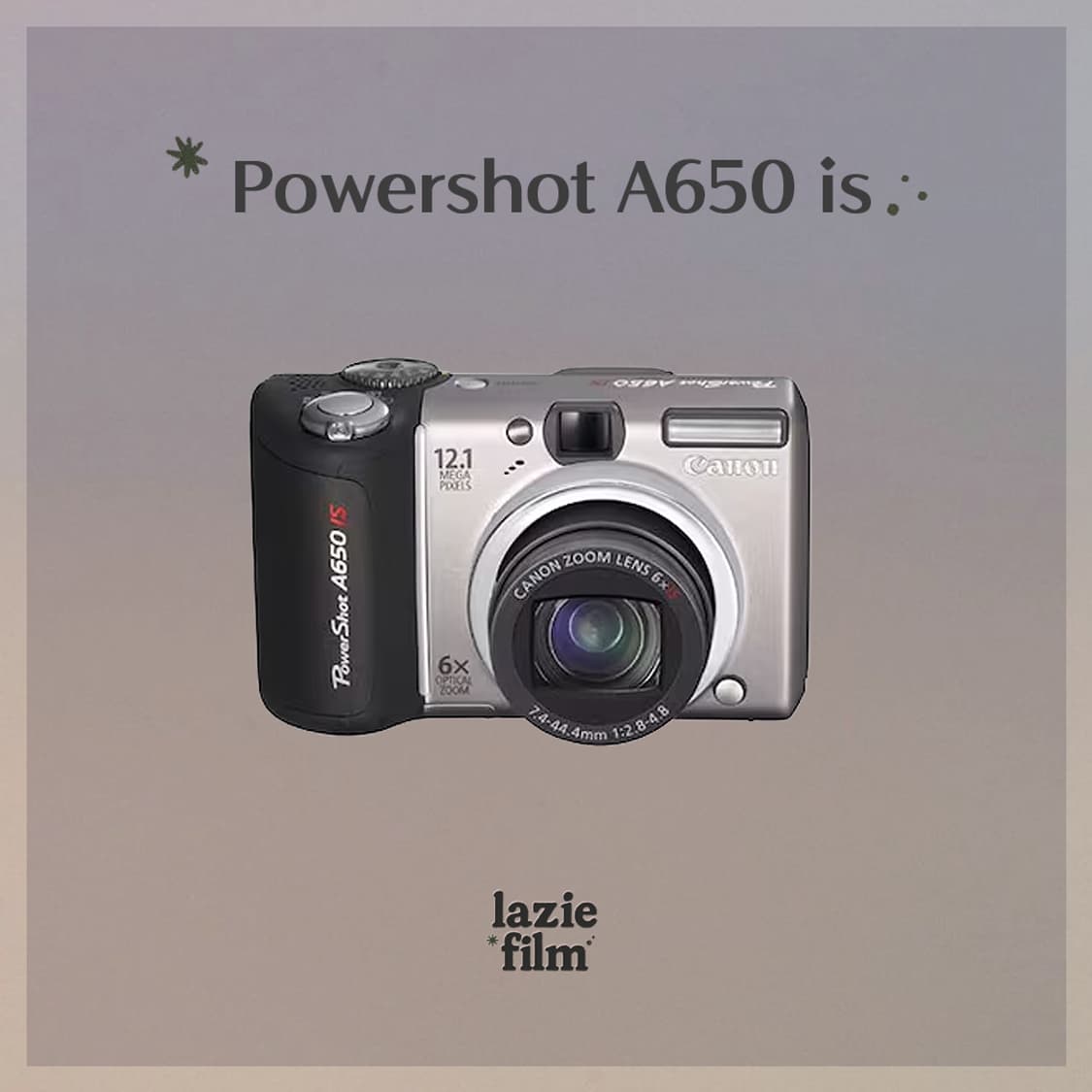 레어✧･ﾟCanon Powershot A650is 캐논 파워샷 디카 셀카 상품이미지1