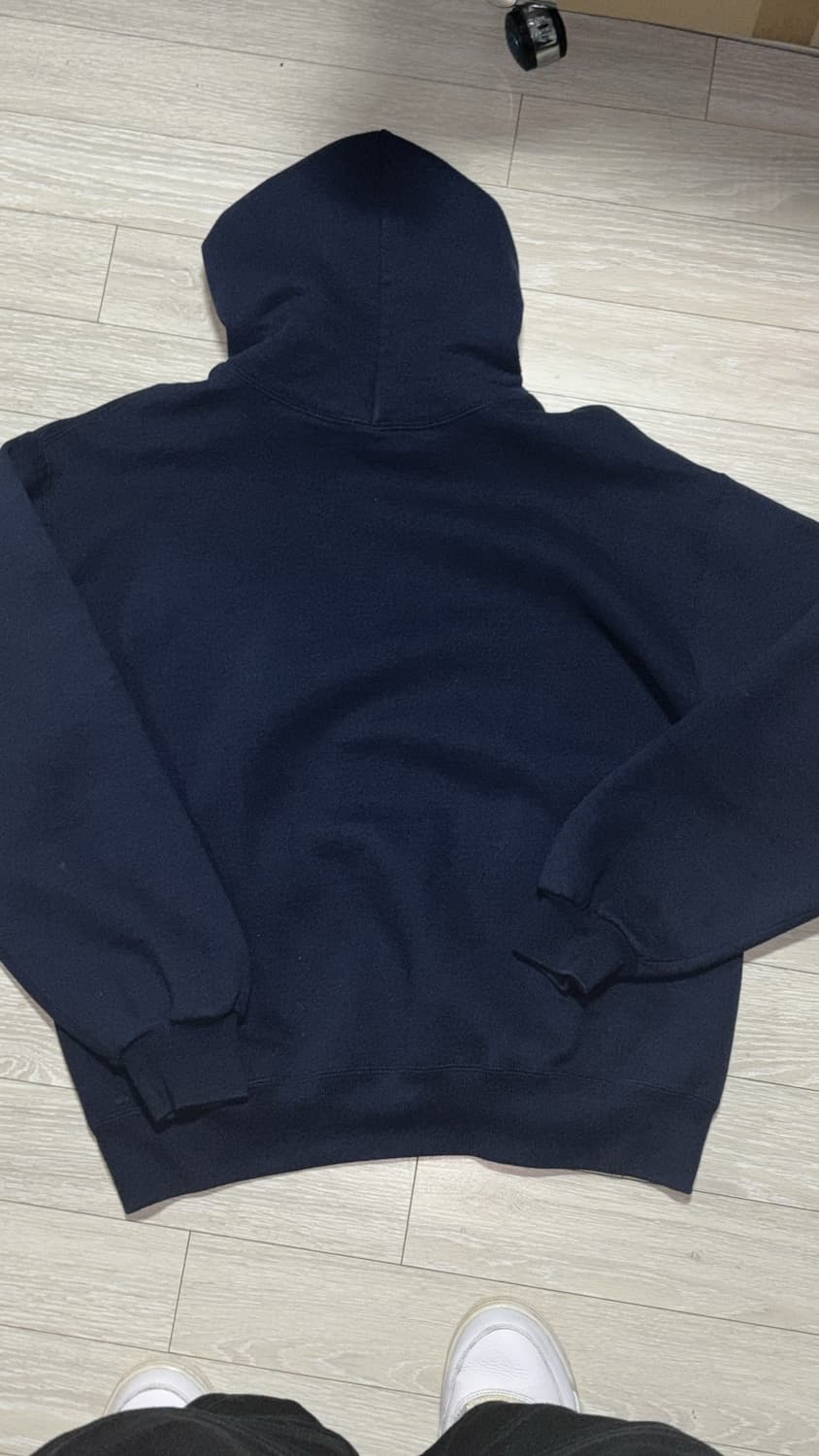 90s Russell hoodie Large 상품이미지3