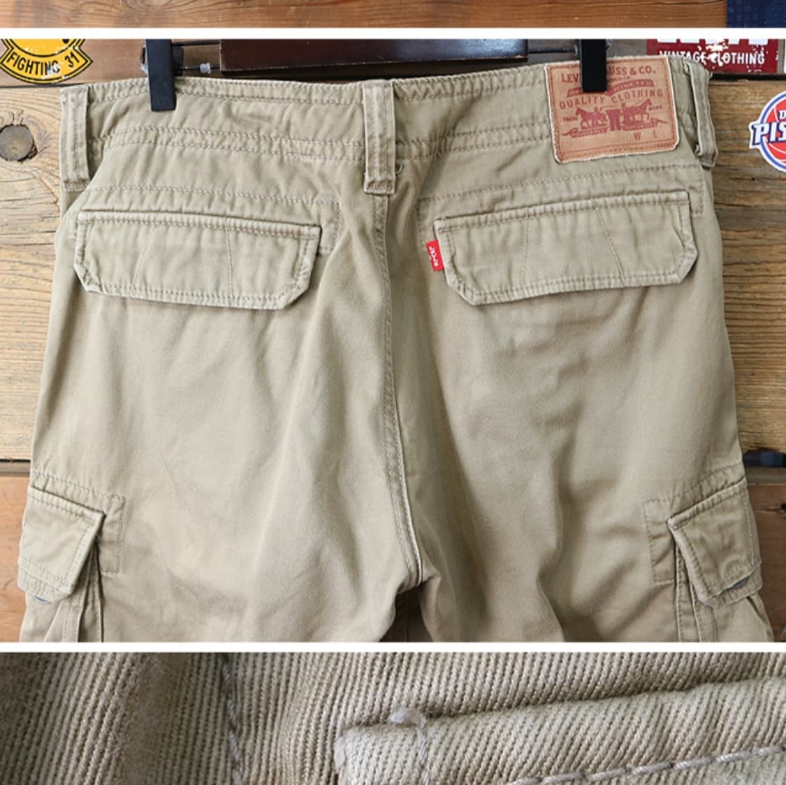 
levis 리바이스 카고 반바지
32사이즈  상품이미지4