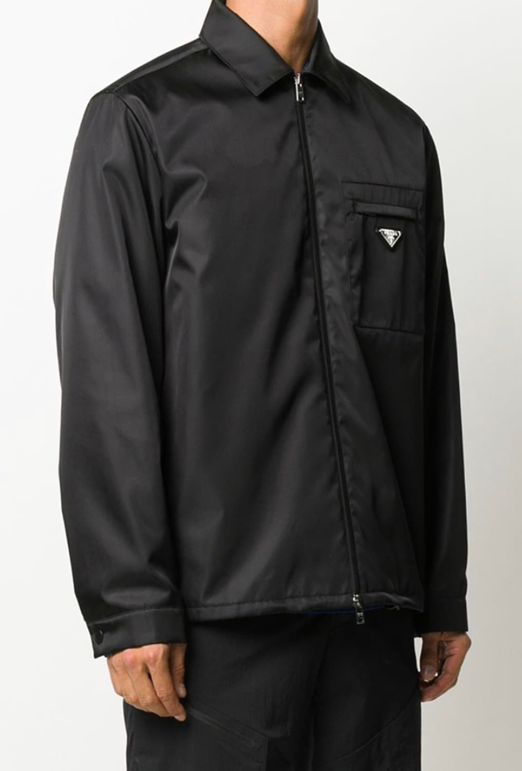 [M, 100-105] 프라다 리나일론 셔츠 자켓 상품이미지1