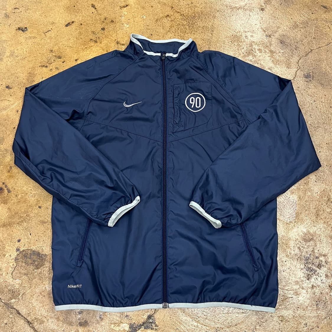 [정품/xl,80] 나이키 올드스쿨 토탈90 바람막이 b8 상품이미지2
