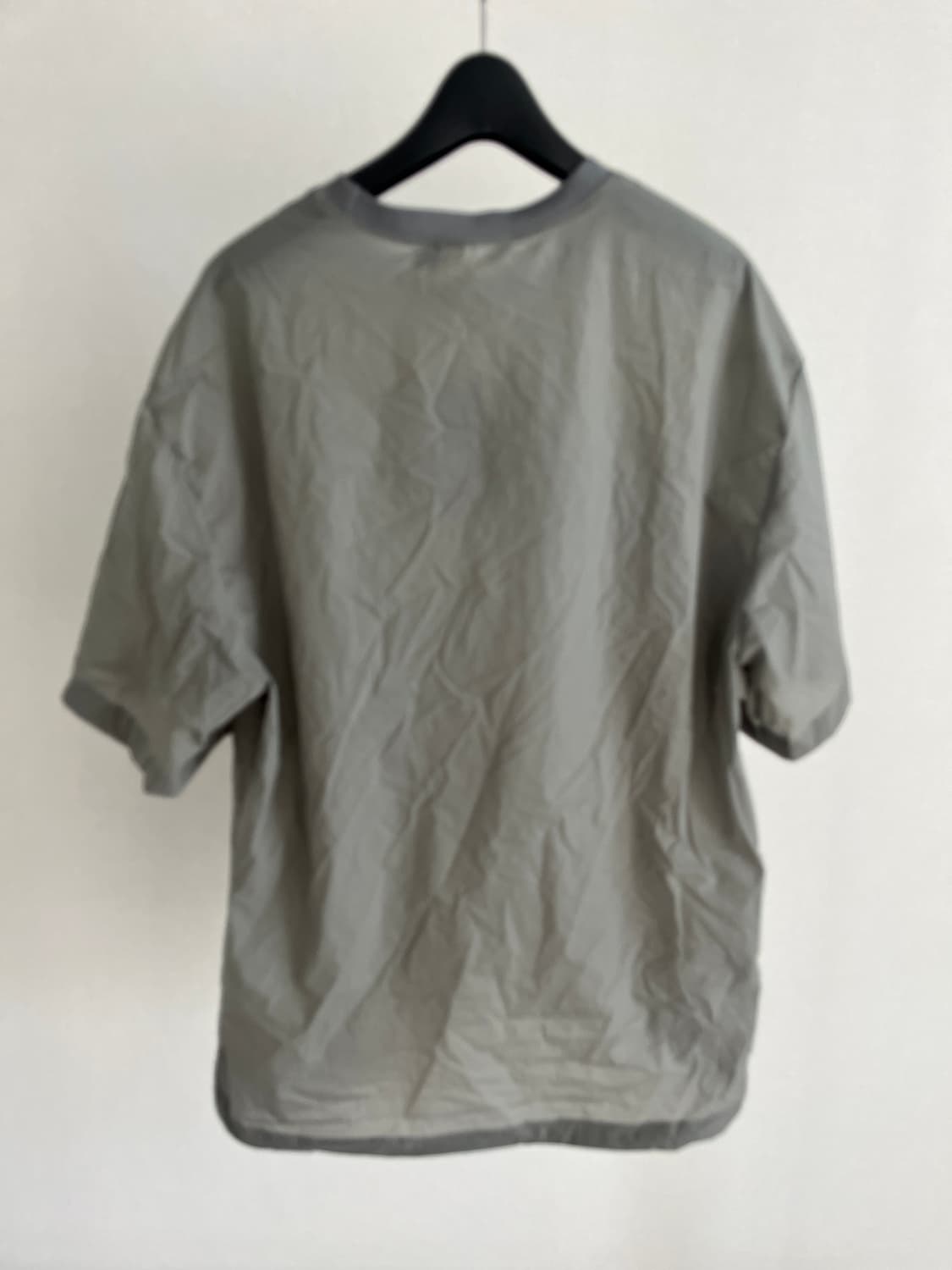 아모멘토 맨 SHEER DRAWSTRING TOP 상품이미지2