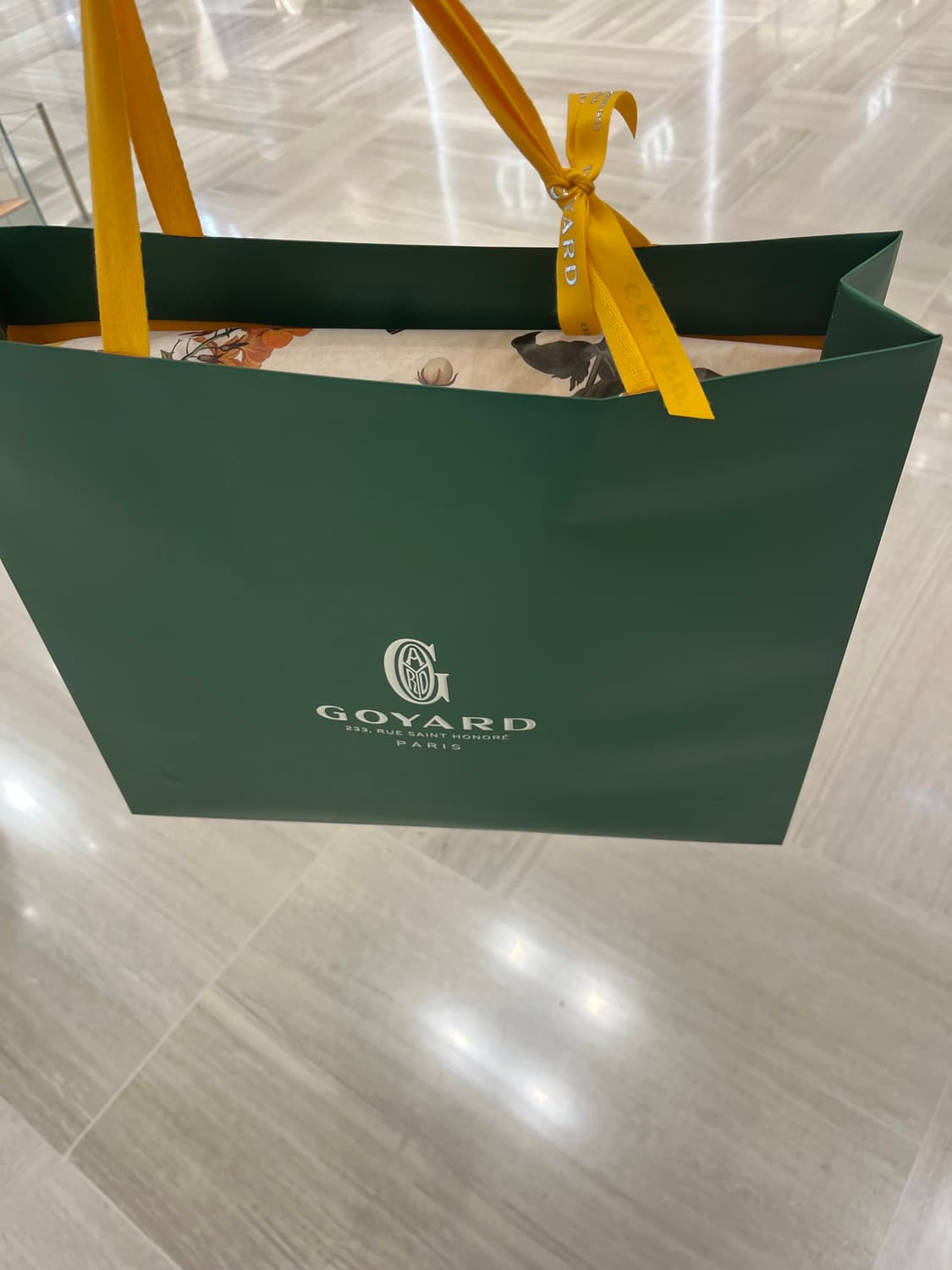 고야드 2025 오렌지 토일렛백 파우치 상품이미지6