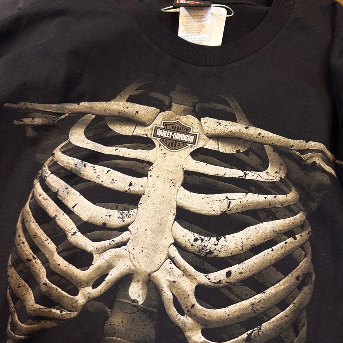 할리 데이비슨 USA 스컬 롱슬리브 XXL 상품이미지3