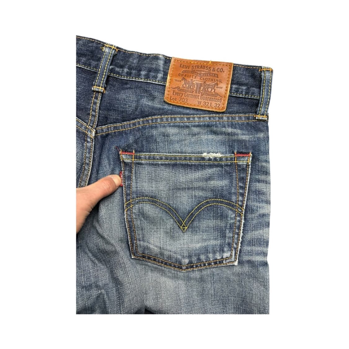 M) 리바이스 JPN 703 인디고 스트레이트 데님팬츠 BD-045 상품이미지3
