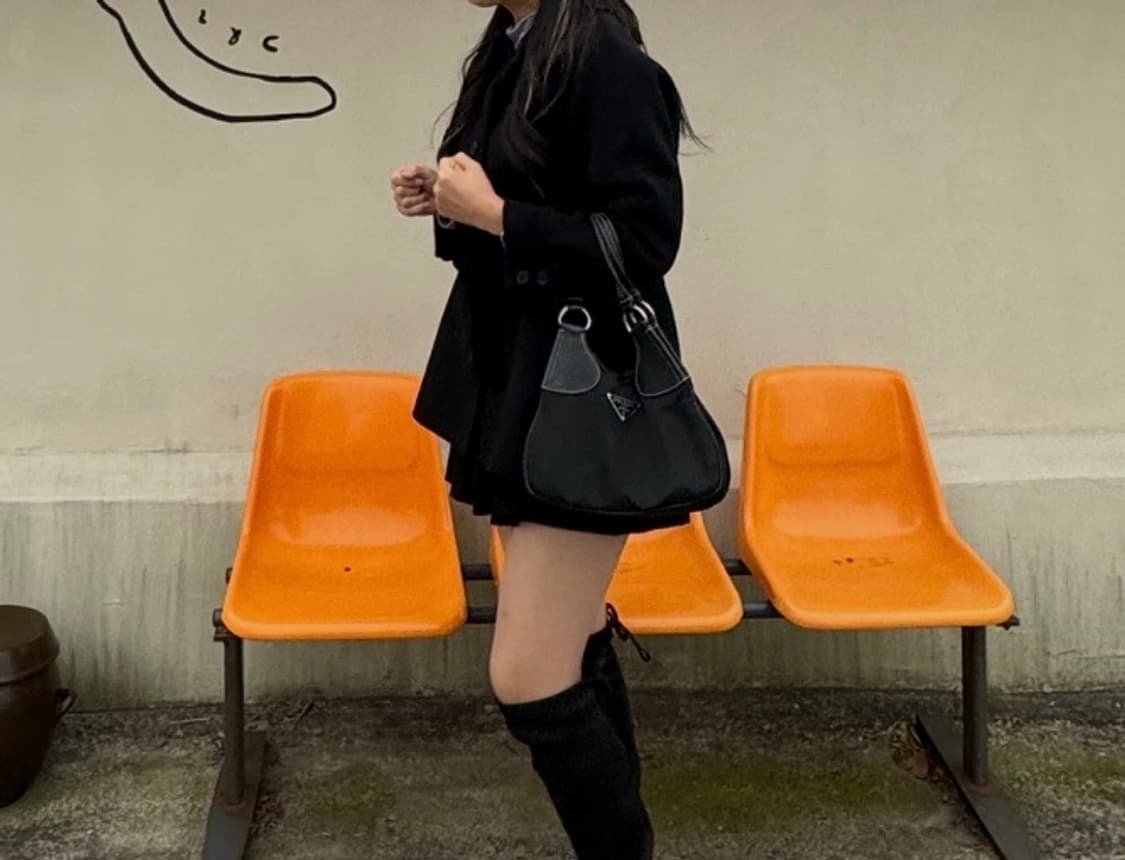 프라다 빈티지 나일론 호보백 숄더백 상품이미지7