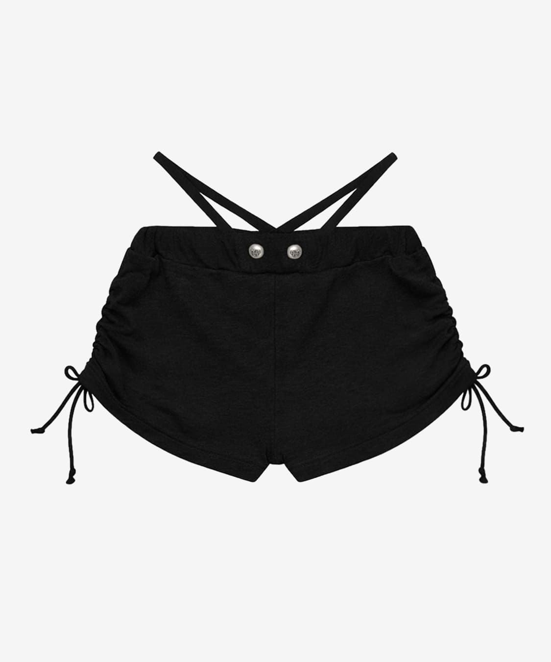 블랙퍼플 Shadow Loop Short pants black 상품이미지1