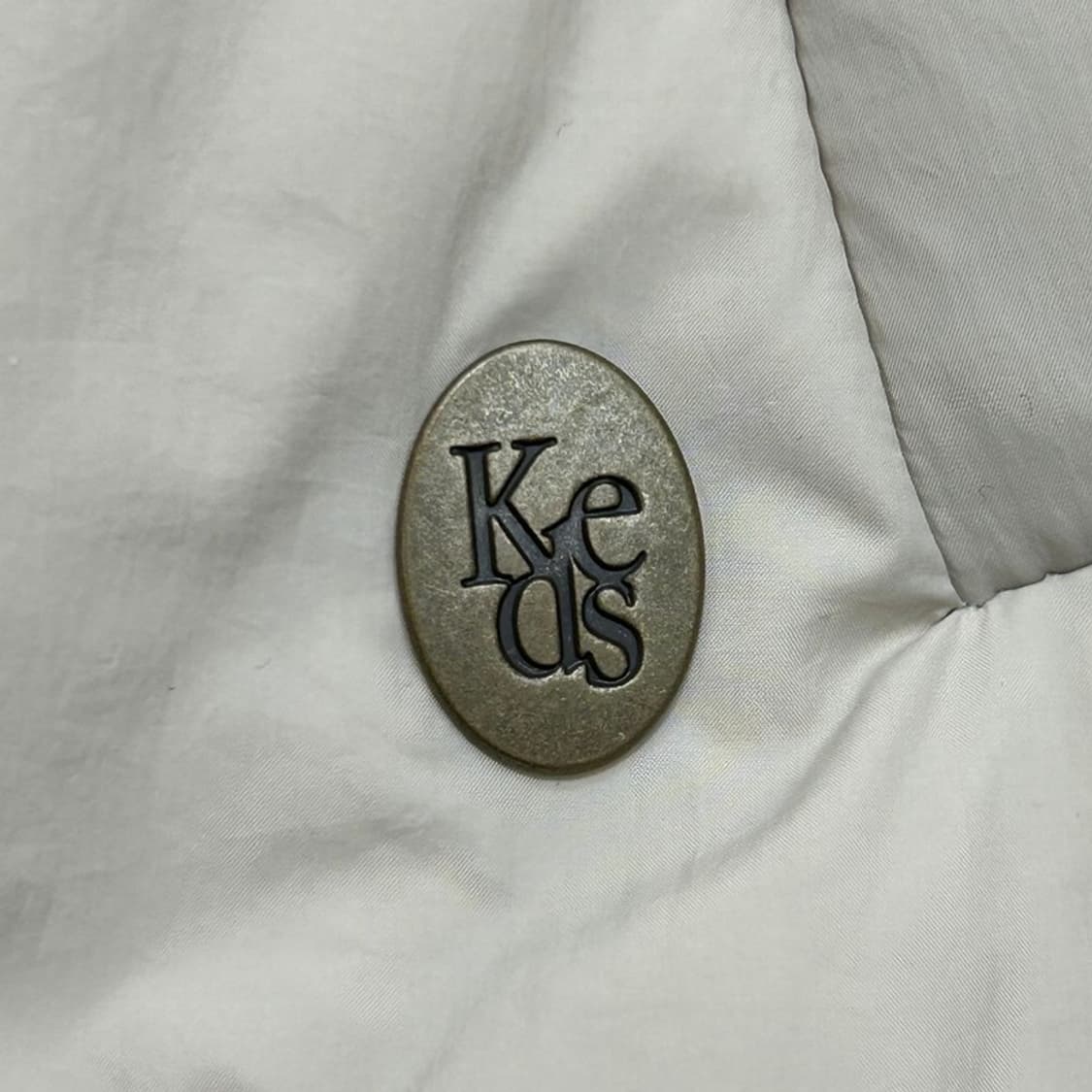 케즈 클래식 다운 점퍼 베이지 S 상품이미지5