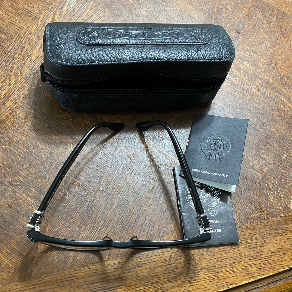 Rare!! Crome Hearts Vagilante 남자 안경테 상품이미지5