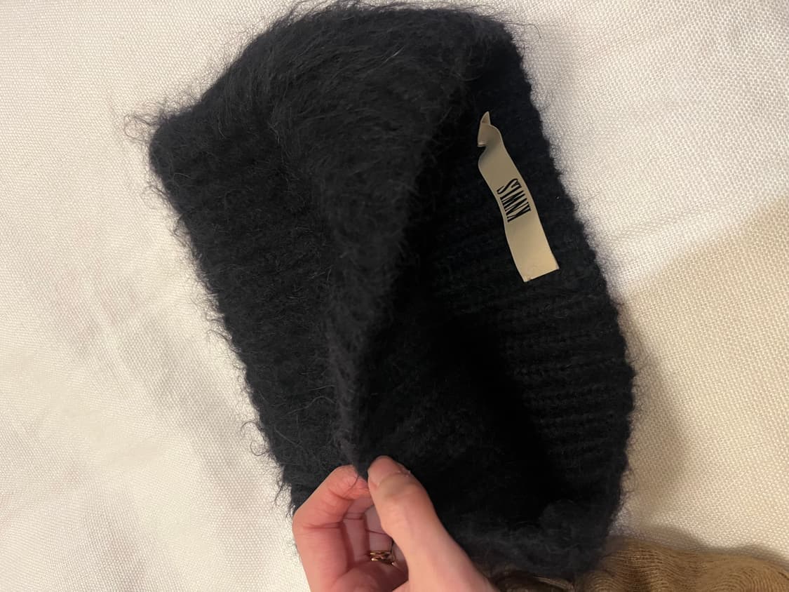 KNWLS 블랙 비니 상품이미지5