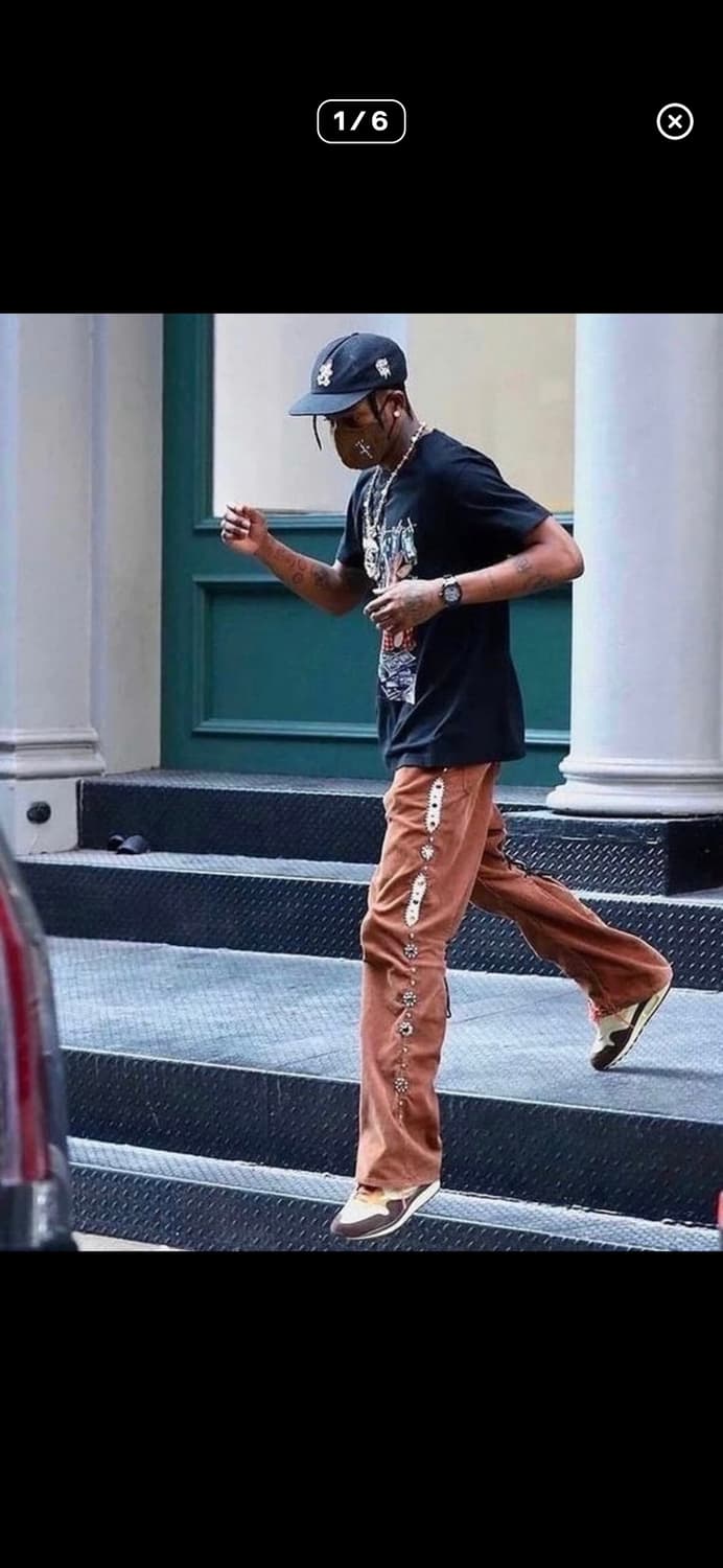 캐피탈 코듀로이 잼스톤 플레어 부츠컷 팬츠 브라운(뉴진스 혜인 착용) 상품이미지7