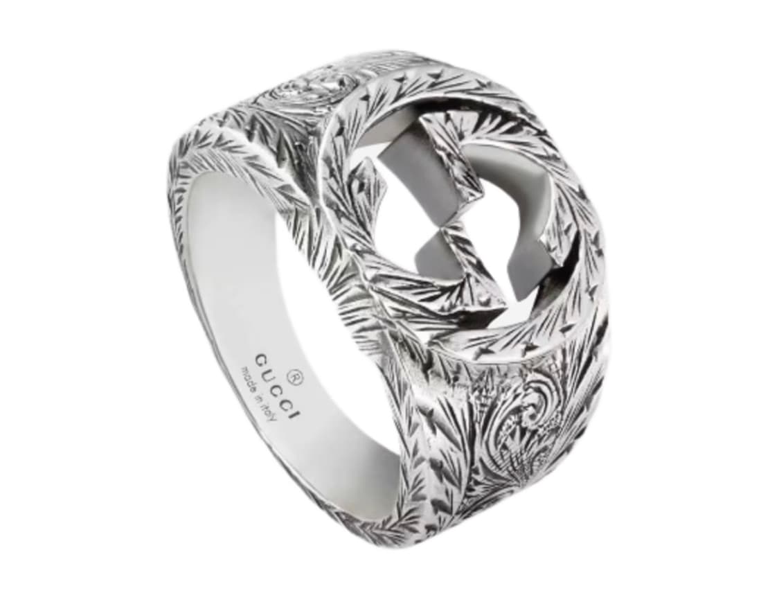 구찌 인터로킹 GG 반지 11호 상품이미지1