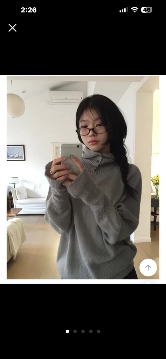 모디무드 모헤어 니트 상품이미지1