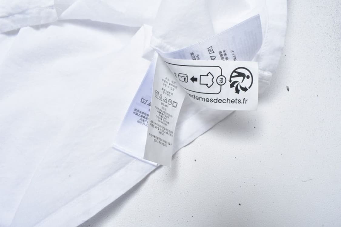 폴로 랄프로렌 큐알 오픈카라 화이트 반팔 셔츠 L M0006 상품이미지4