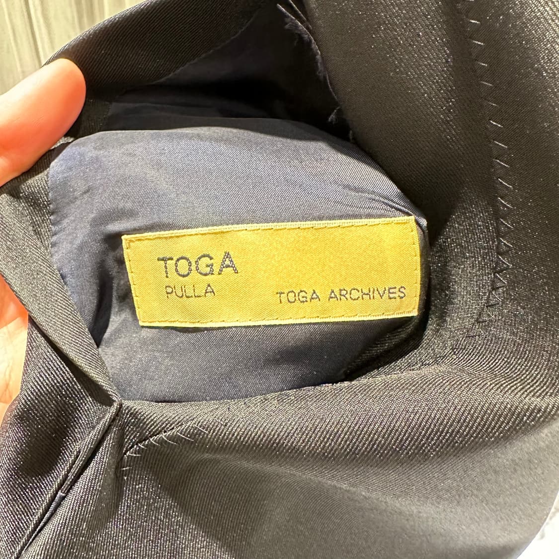 TOGA PULLA 토가 풀라 리버시블 랩스커트 상품이미지5