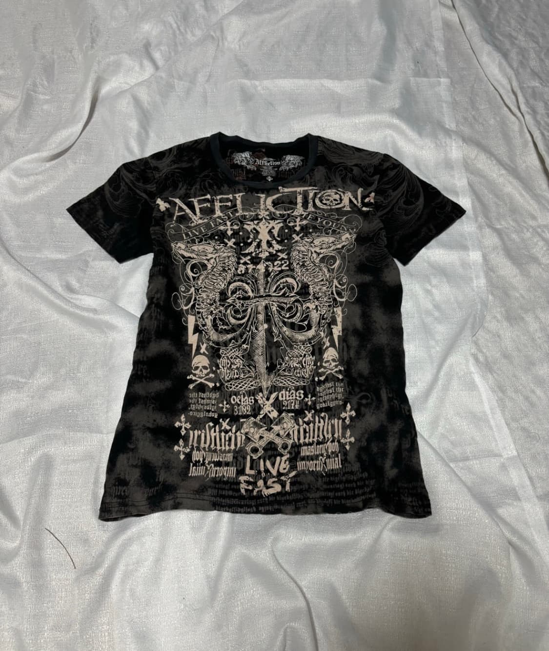 "Affliction " O0's Archive graphic SK8 T 상품이미지1