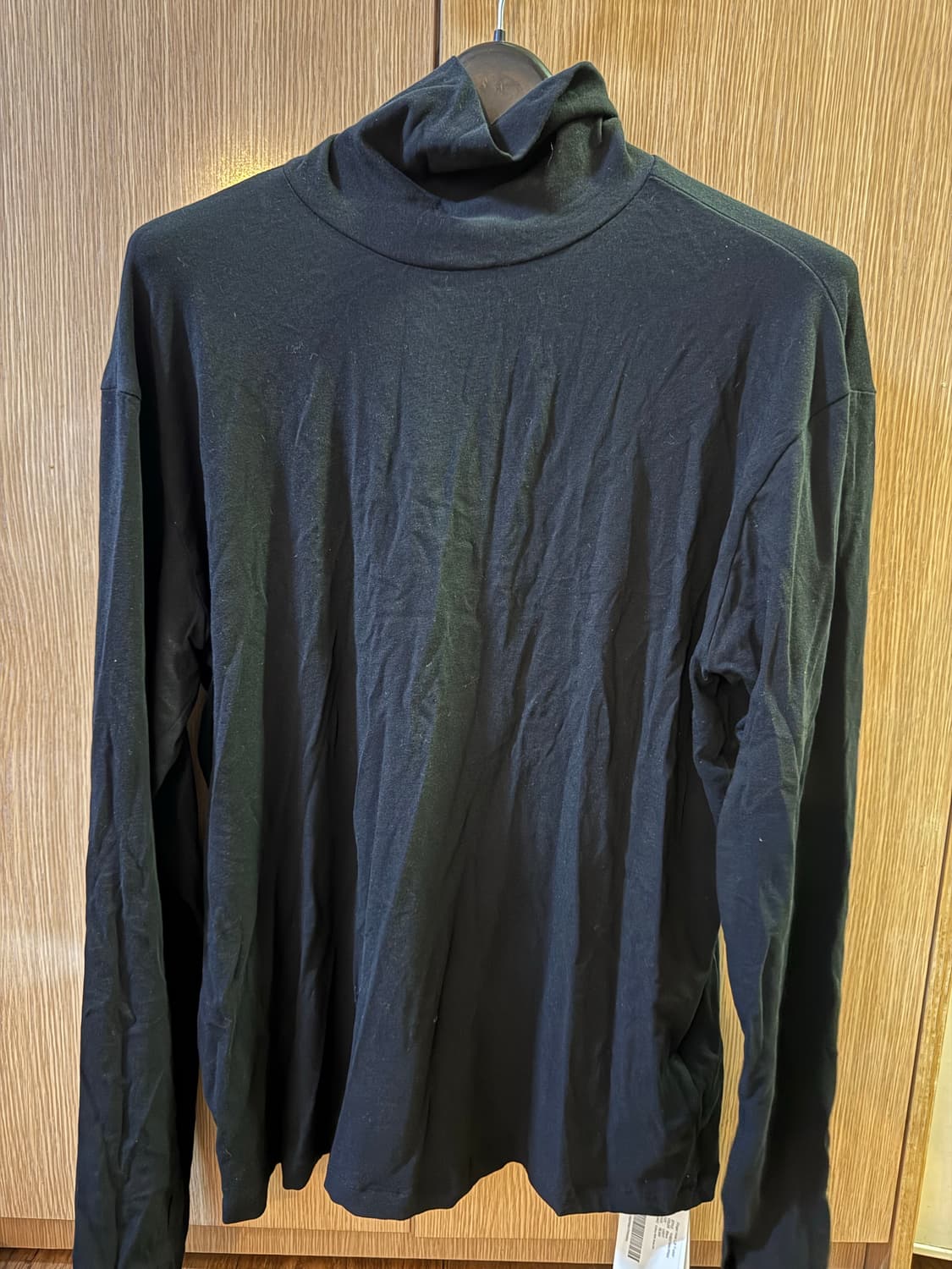 유스 핑거홀 터틀넥 티 L 새상품 상품이미지1