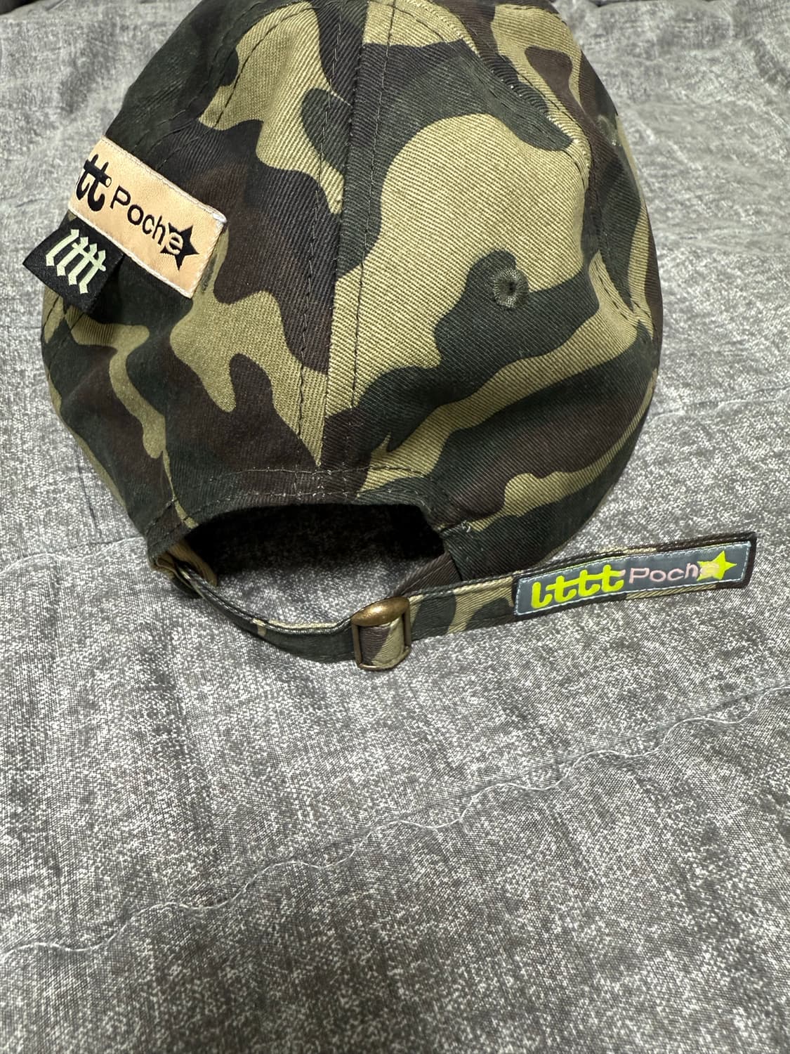  LTTT 카모 캡 뉴진스혜인 착용 상품이미지3