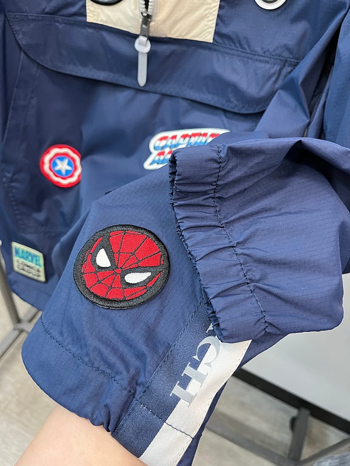 95-100) 코치x마블패치 나일론 아노락  상품이미지8