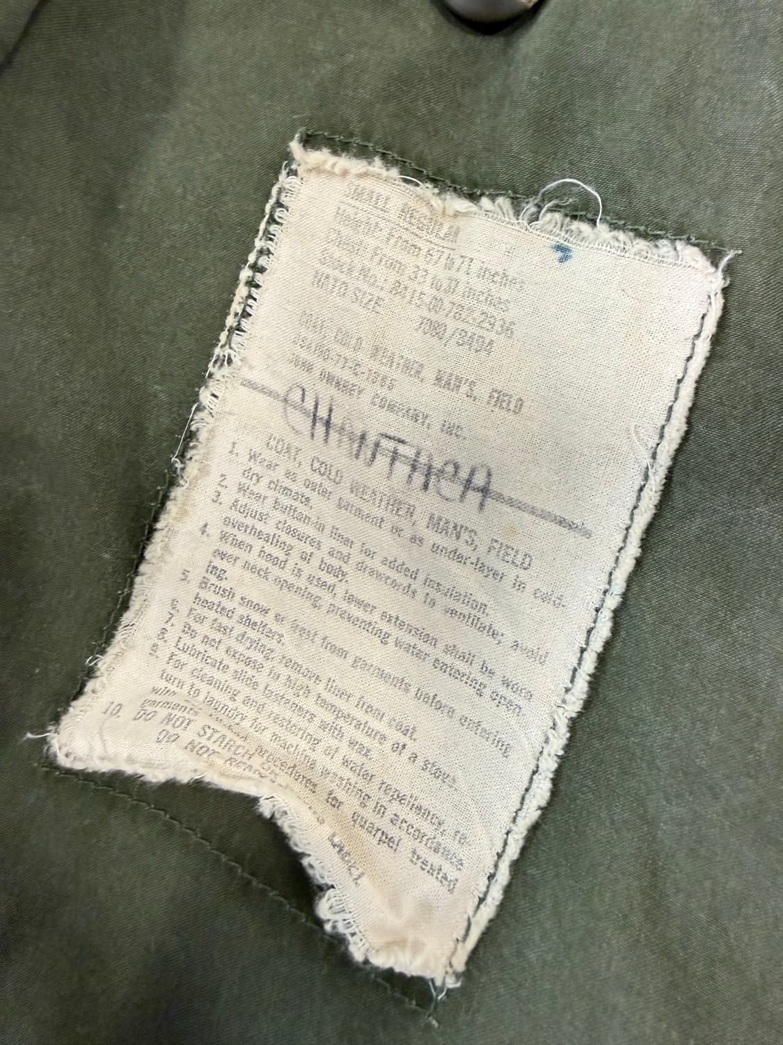 M65 필드자켓 상품이미지5