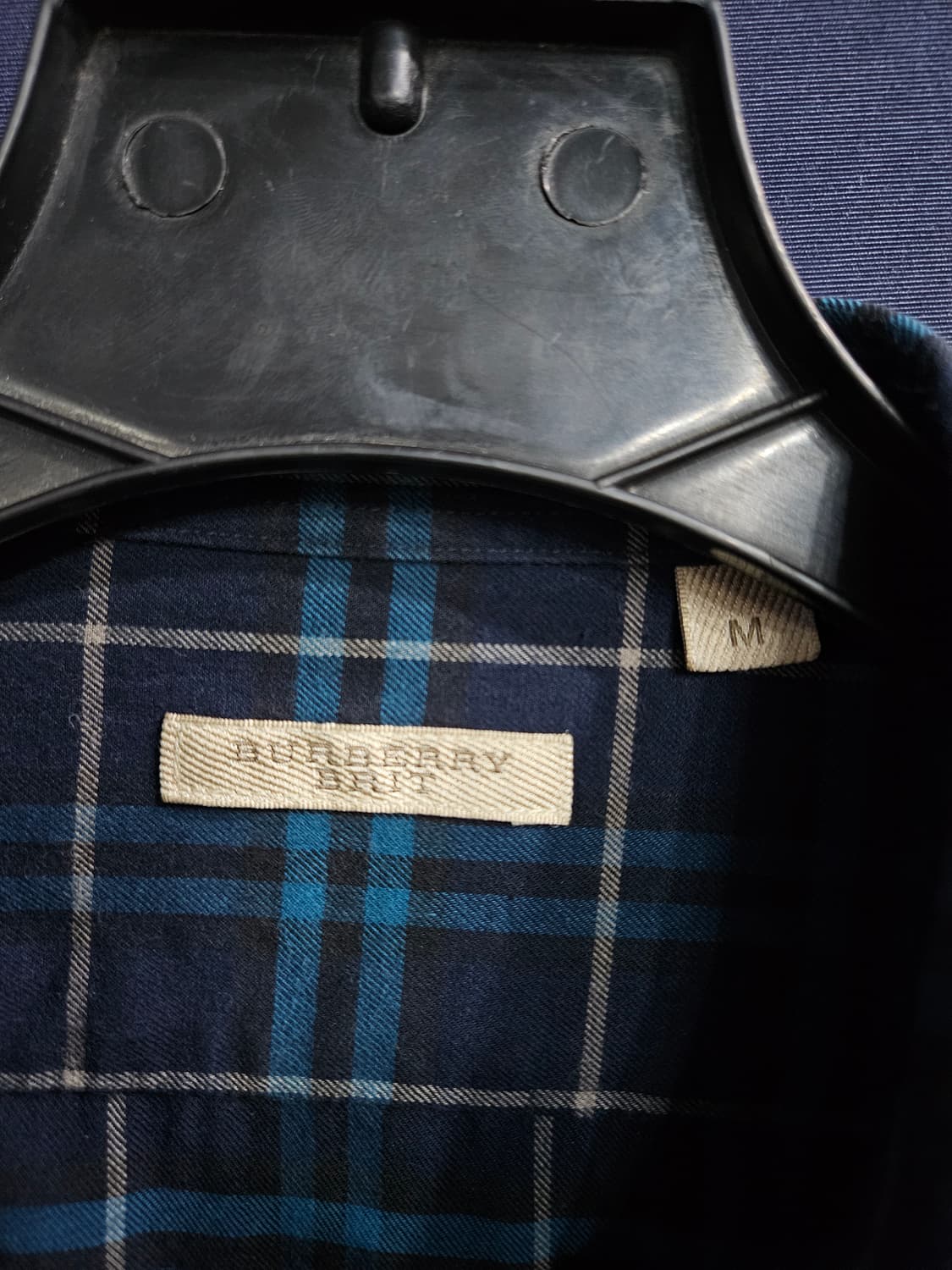 버버리 스트라이프 체크 남성 95 긴팔셔츠  상품이미지3