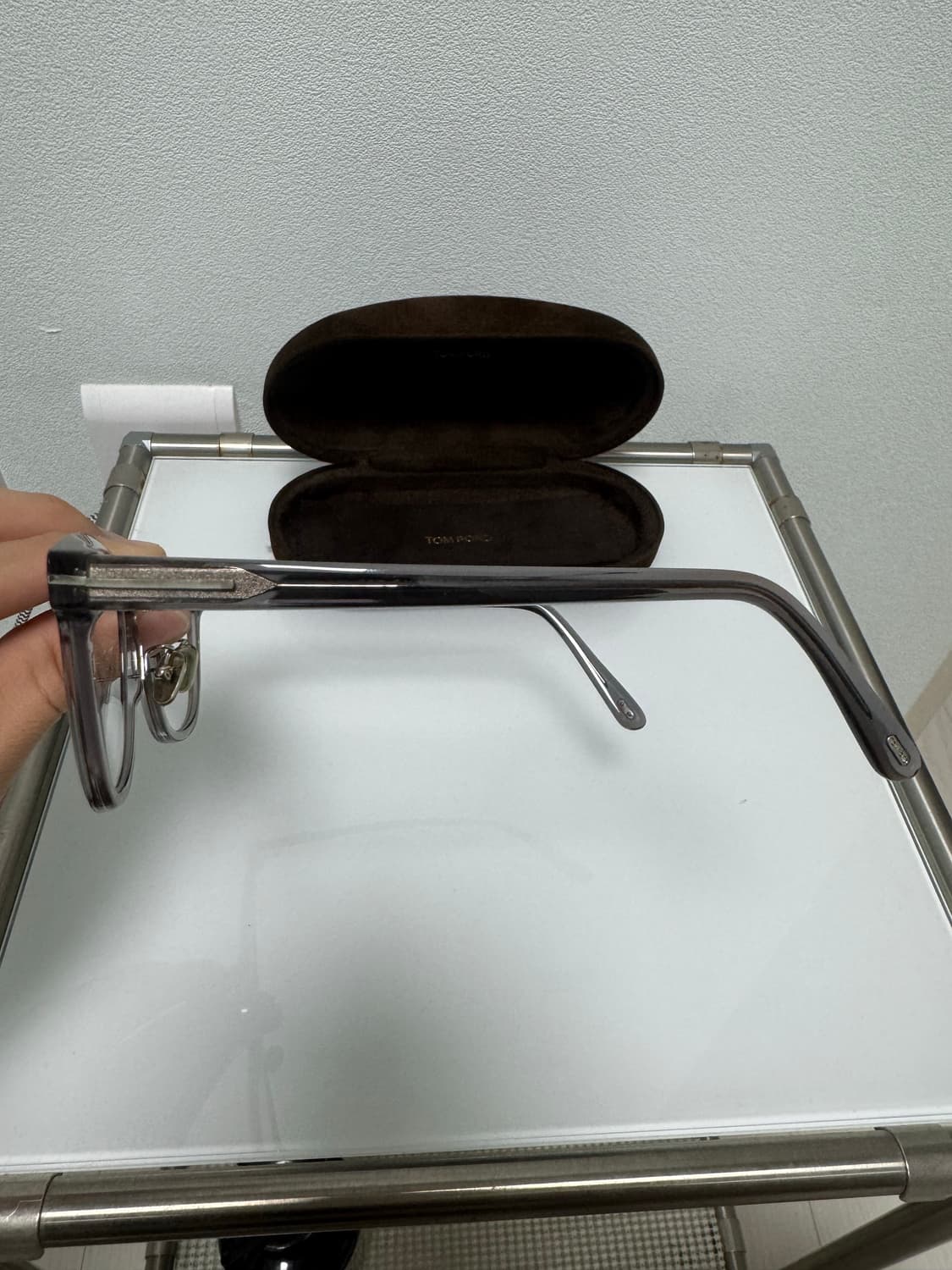 톰포드 TF-5922 투명그레이 안경 상품이미지5