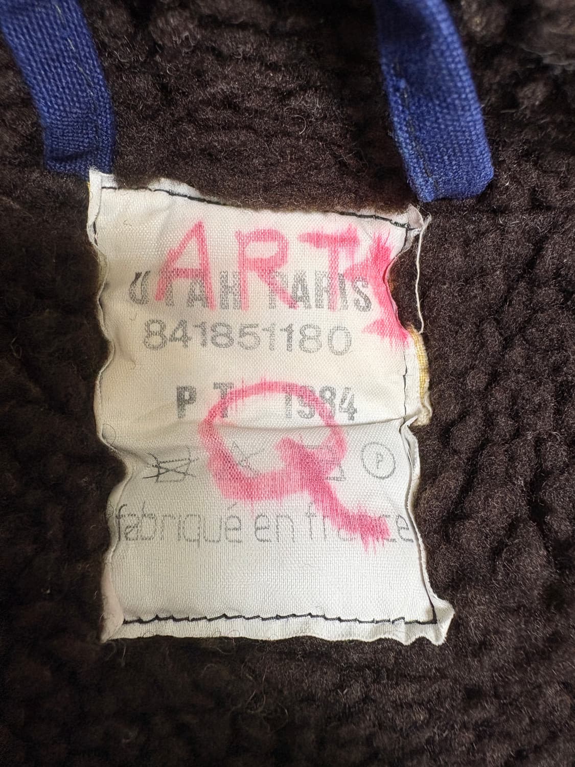 프랑스 해군 파카 코트 1984년 보급품 상품이미지4